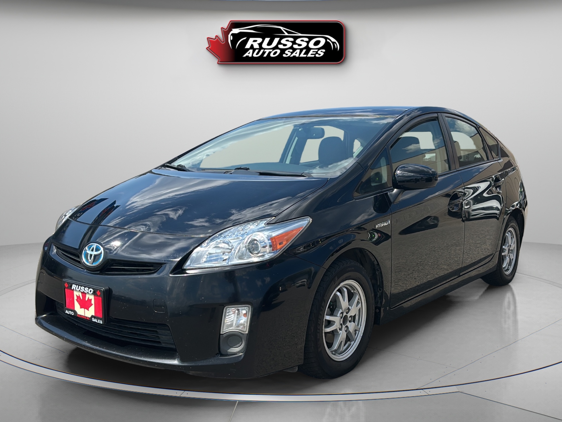 Black 2010 Toyota Prius Hatchback Front-Wheel Drive Automatic
