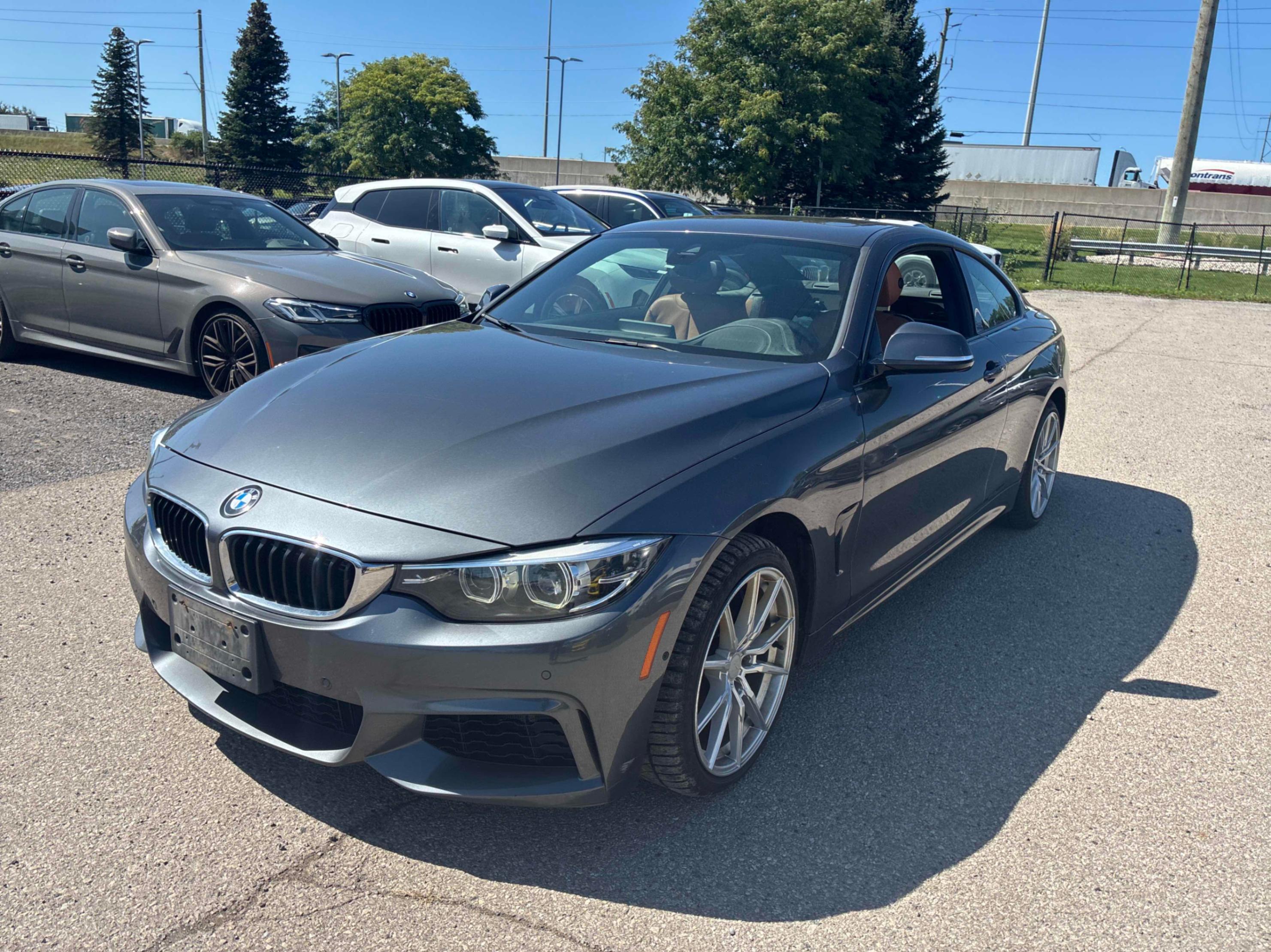 Gray 2019 BMW 4 Series Coupe All-Wheel Drive Automatic
