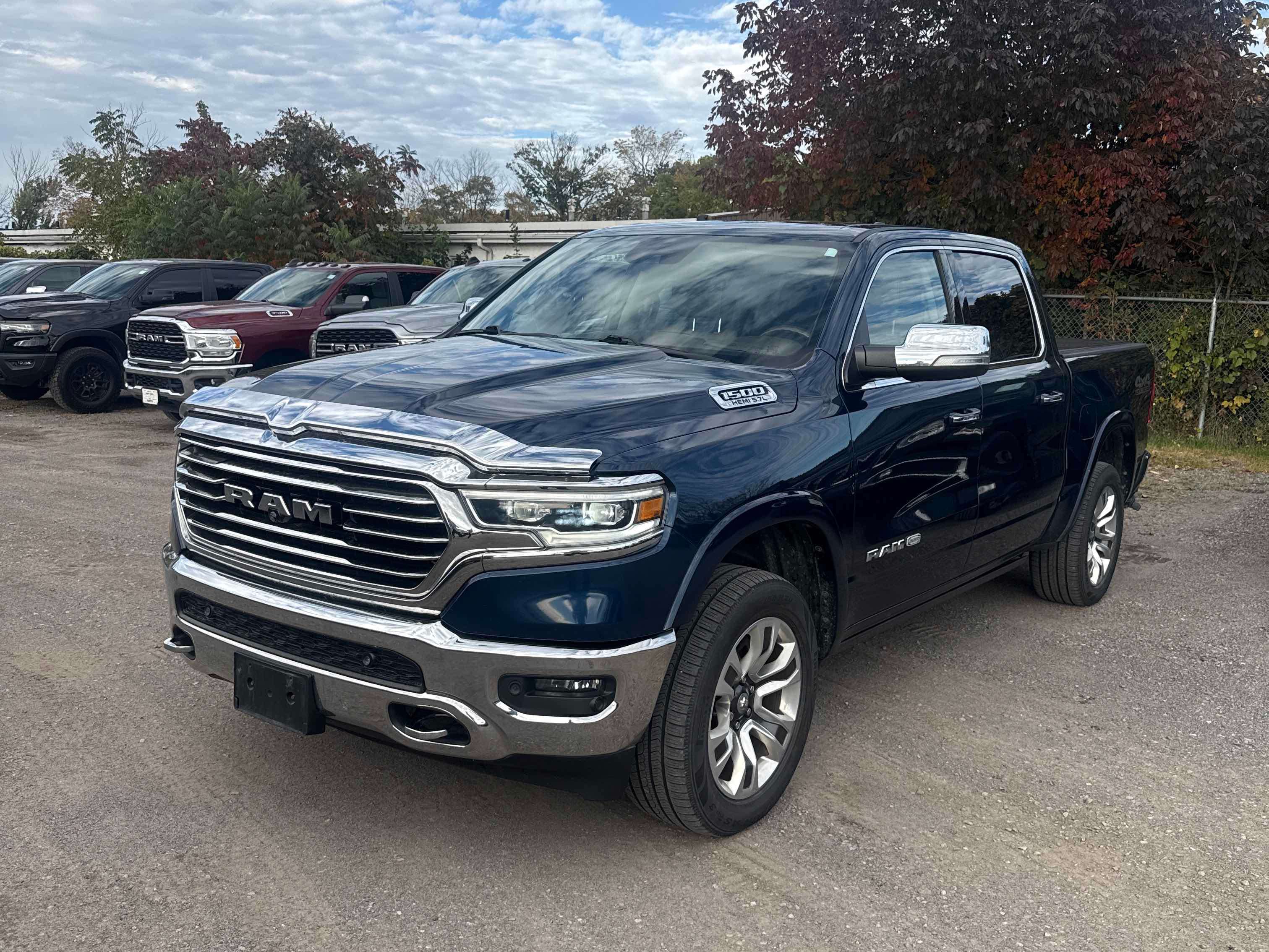 2019 Ram 1500 Laramie Longhorn 4x4 Crew Cab 5'7" Box