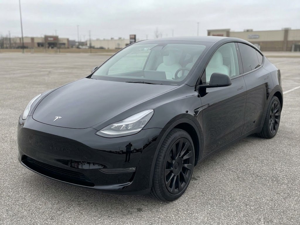 Black 2021 Tesla Model Y SUV / Crossover All-Wheel Drive Automatic