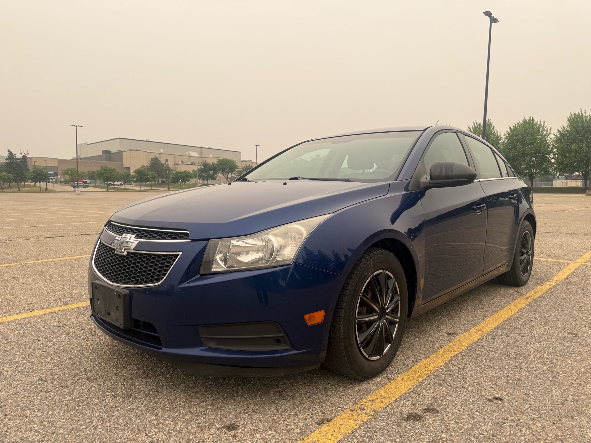Blue 2012 Chevrolet Cruze Sedan Front-Wheel Drive Automatic