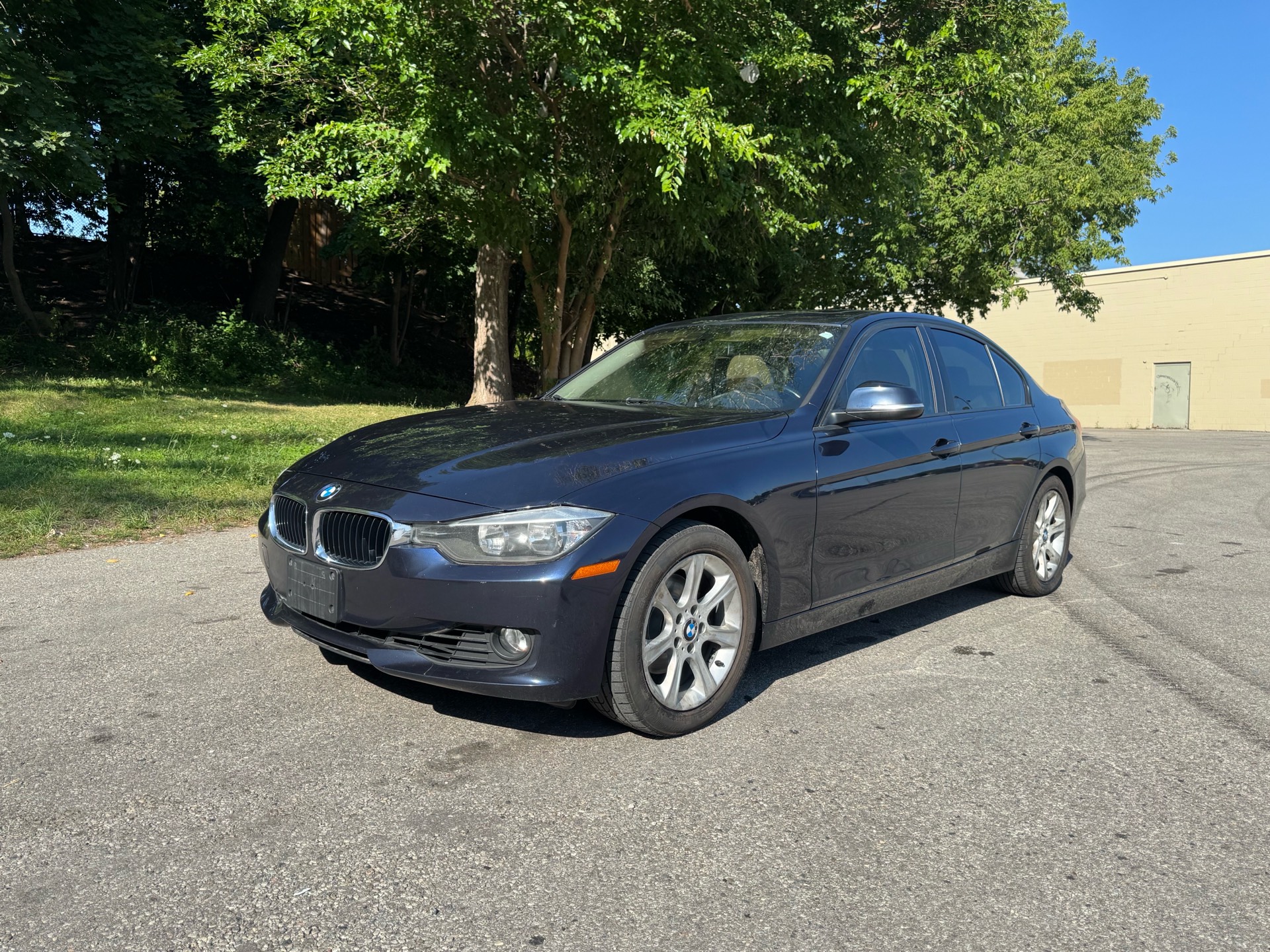 Blue 2013 BMW 3 Series Sedan All-Wheel Drive Automatic
