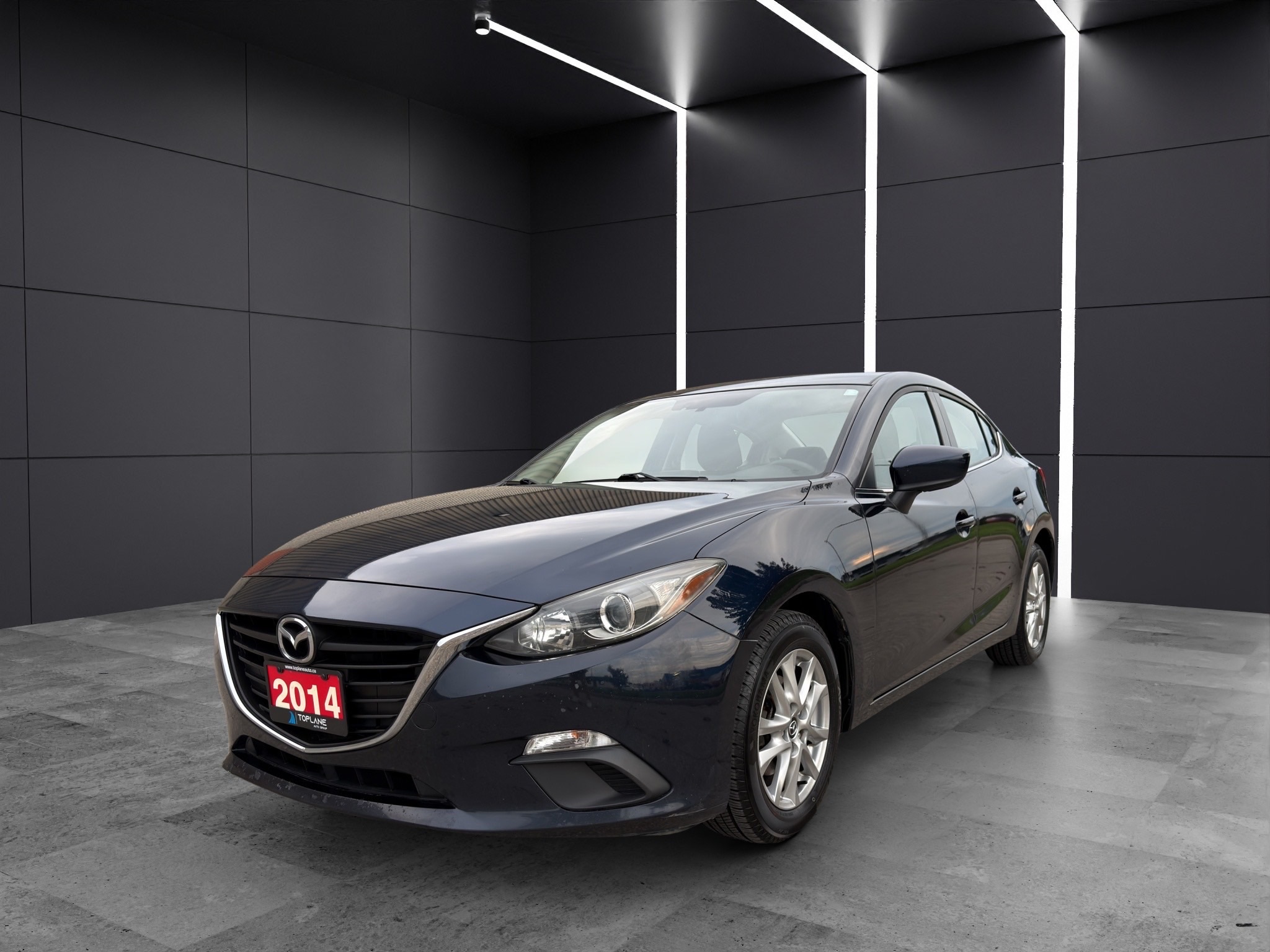 Blue 2014 Mazda MAZDA3 Sedan  Automatic