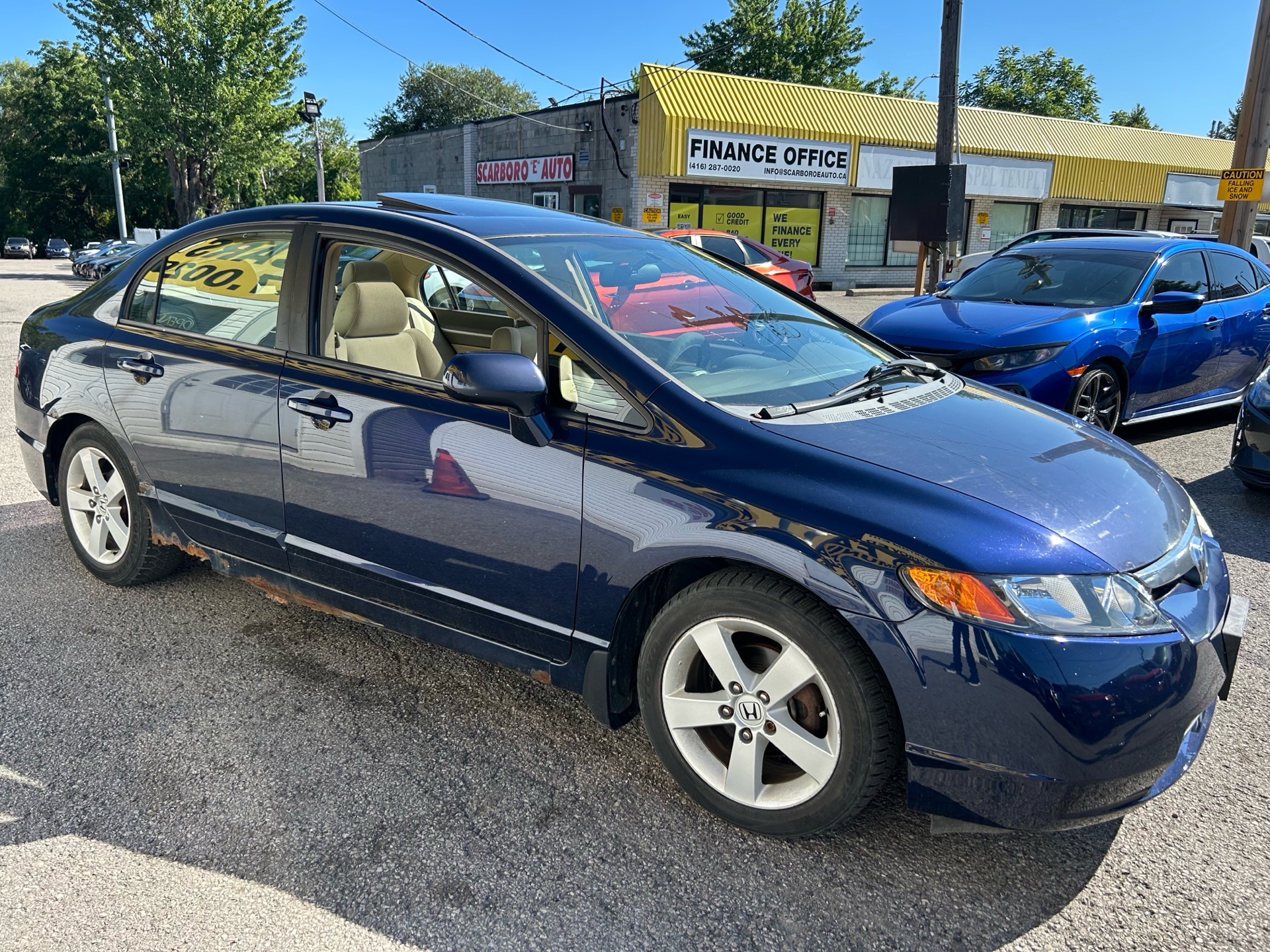 2006 Honda Civic EX/AUTO/SUNROOF/POWER GROUP/ALLOYS/ CLEAN CARFAX