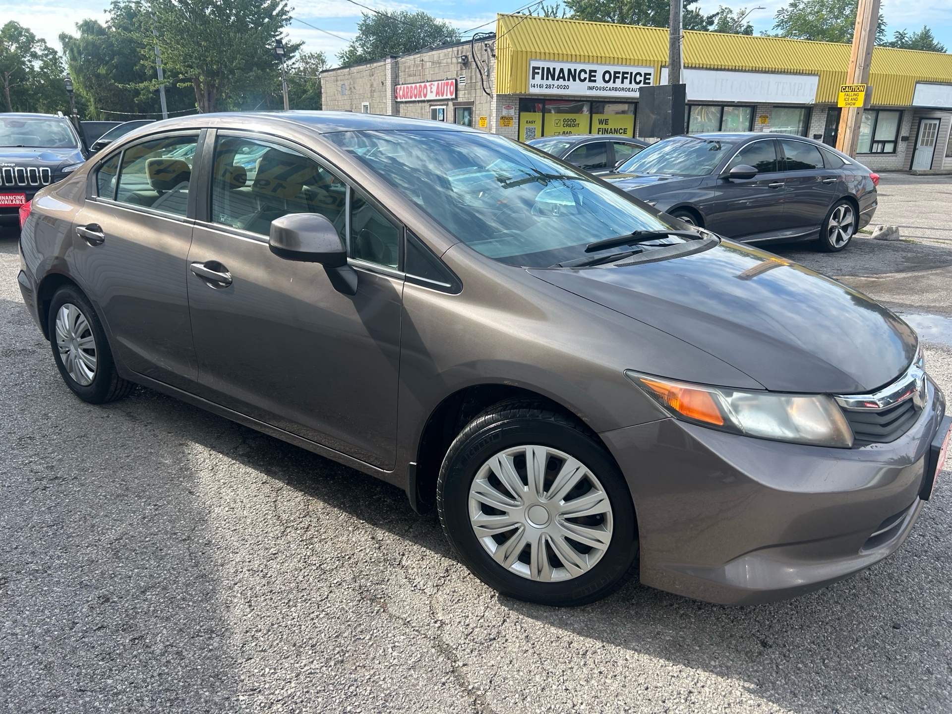 2012 Honda Civic LX/AUTO WITH ALLOYS/P.GROUB/BLUETOOTH