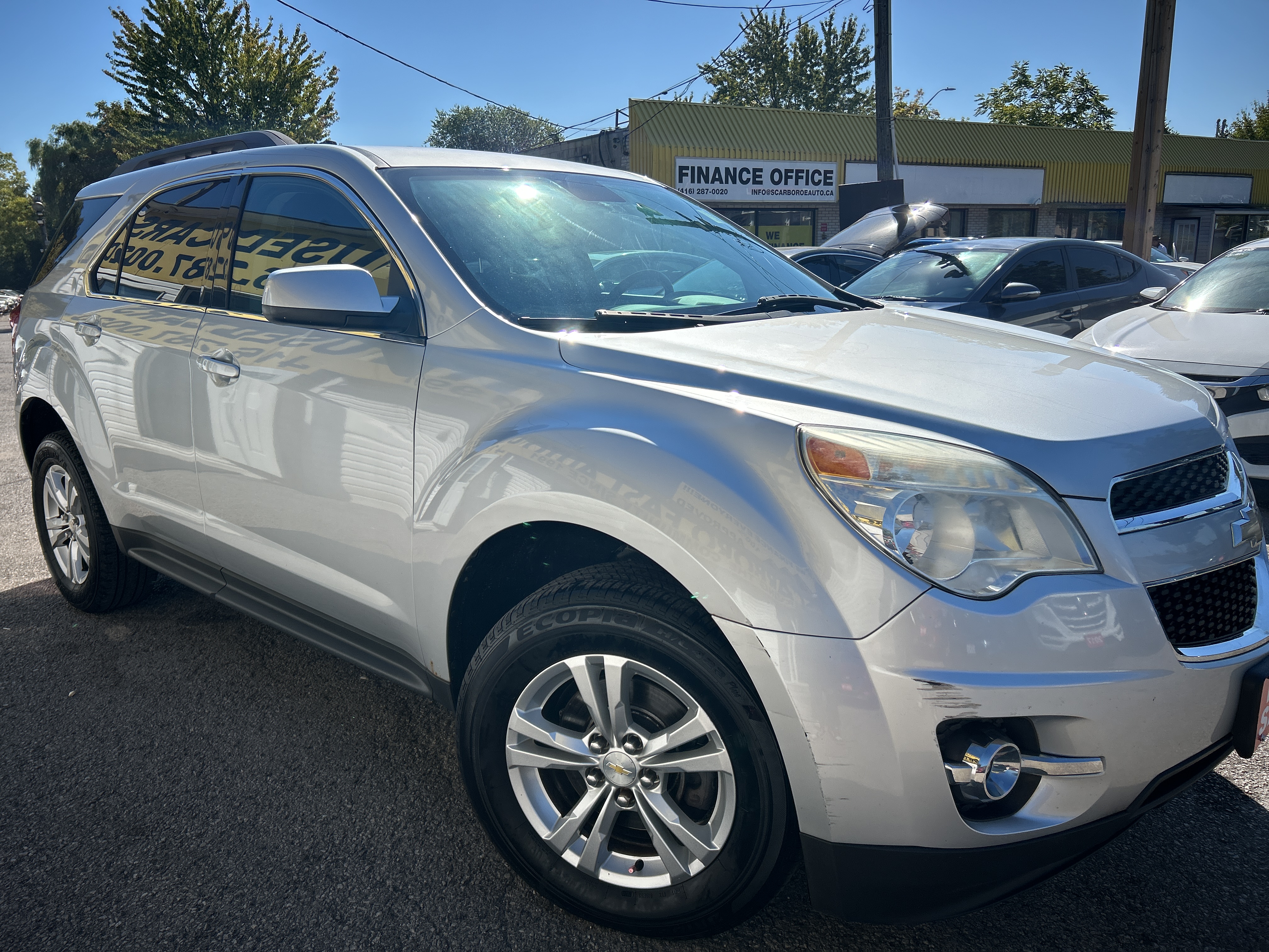 Silver 2013 Chevrolet Equinox SUV / Crossover All-Wheel Drive Automatic