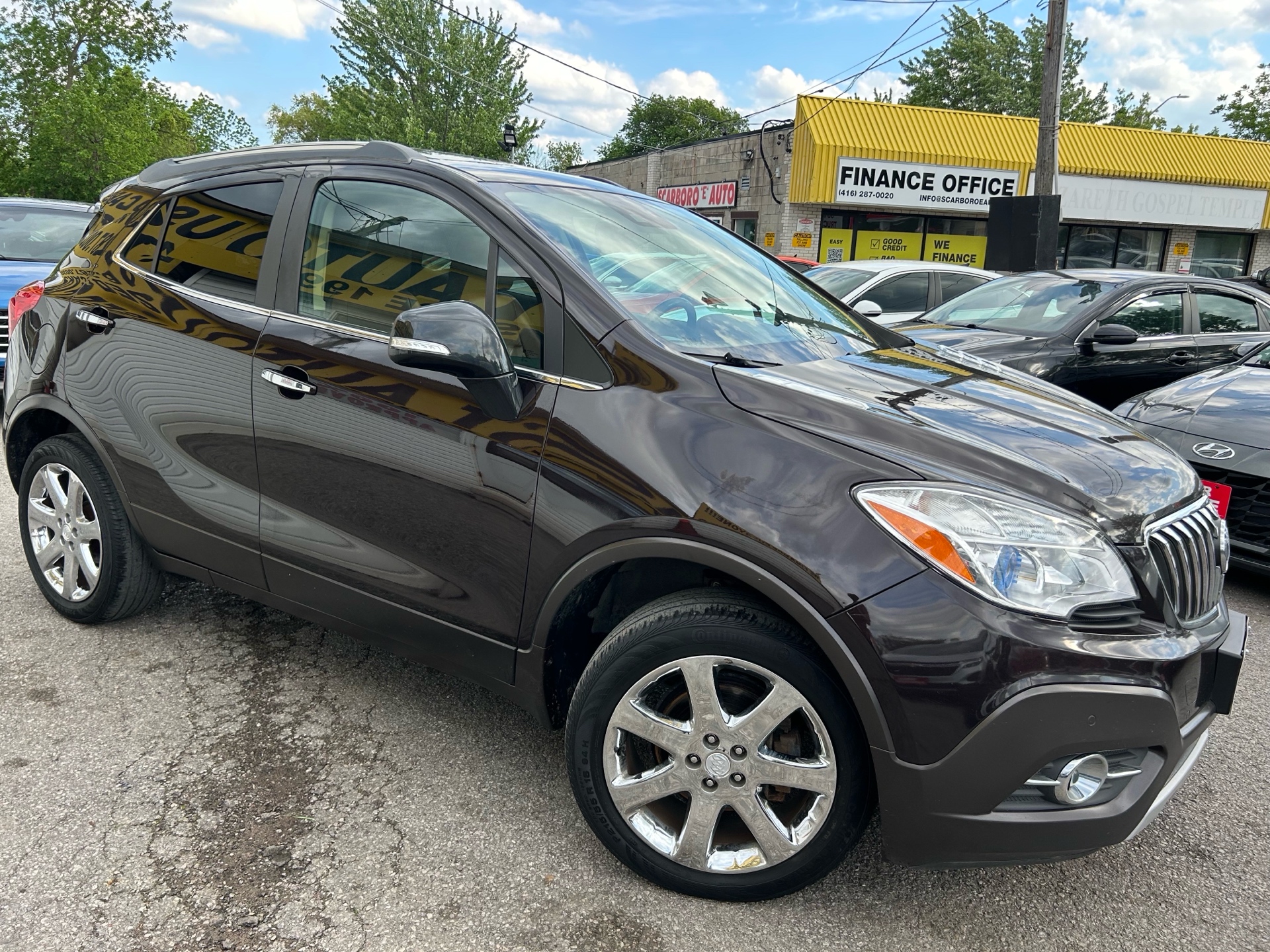 Metallic Cabernet Red 2014 Buick Encore SUV / Crossover All-Wheel Drive Automatic