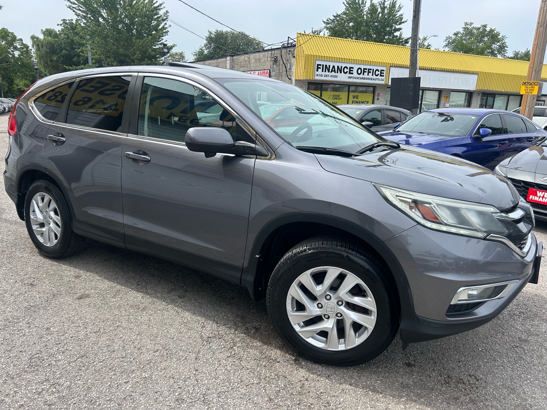 2015 Honda CR-V EX/AWD/CAMERA/SUN ROOF/POWER & HEATED SEAT/POWER GROUP/BLUETOOTH/FOG LIGHTS/ALLOYS/CLEAN CARFAX