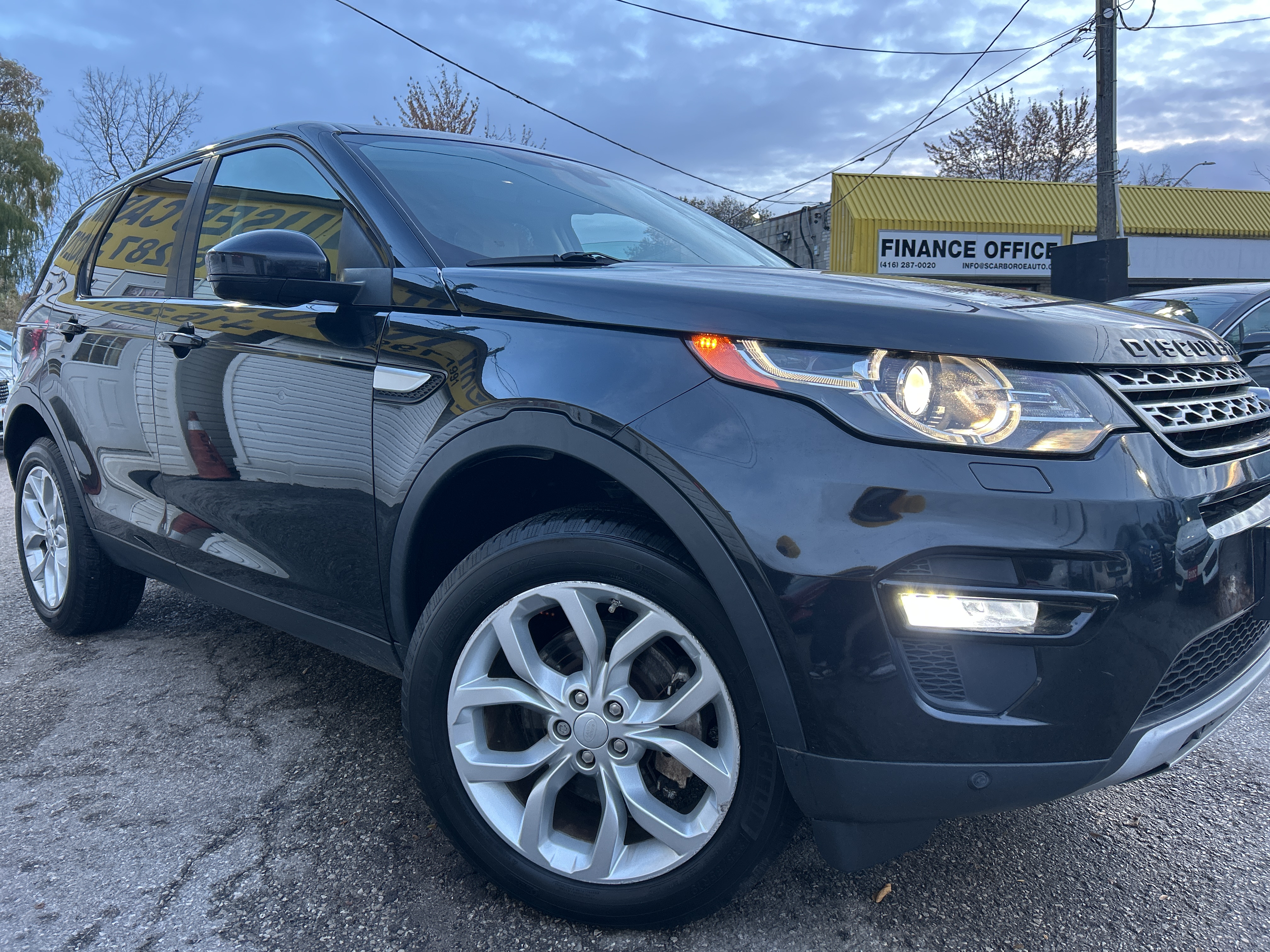 Black 2015 Land Rover Discovery Sport SUV / Crossover All-Wheel Drive Automatic