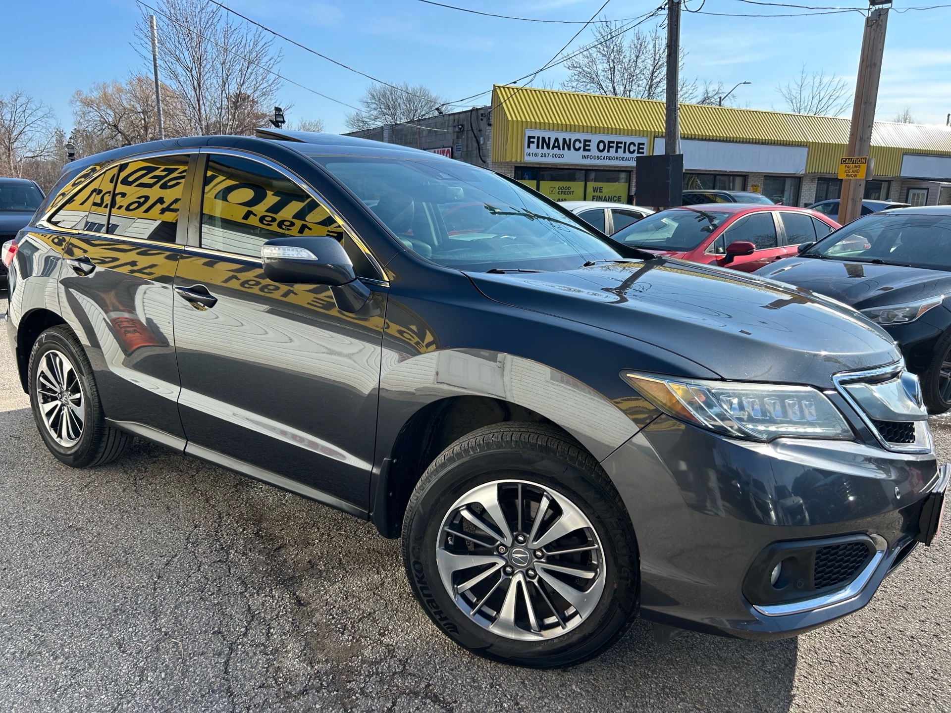 2016 Acura RDX Elite Pkg/NAVI/CAMERA/LEATHER/ROOF/POWER&HEATED SEATS/BLUE TOOTH/FOG LIGHTS/ALLOYS/CLEAN CARFAX