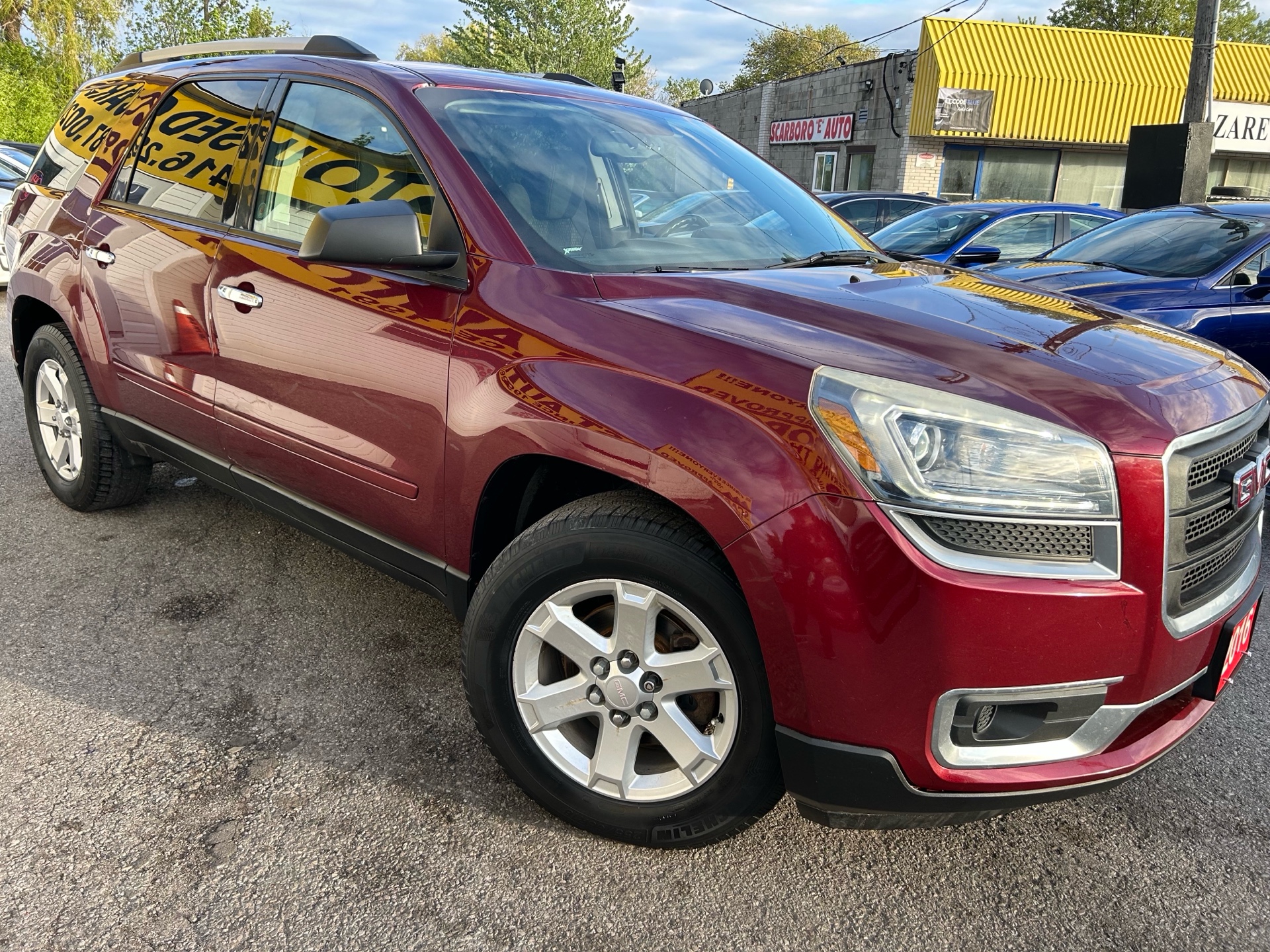 Red 2016 GMC Acadia SUV / Crossover All-Wheel Drive Automatic