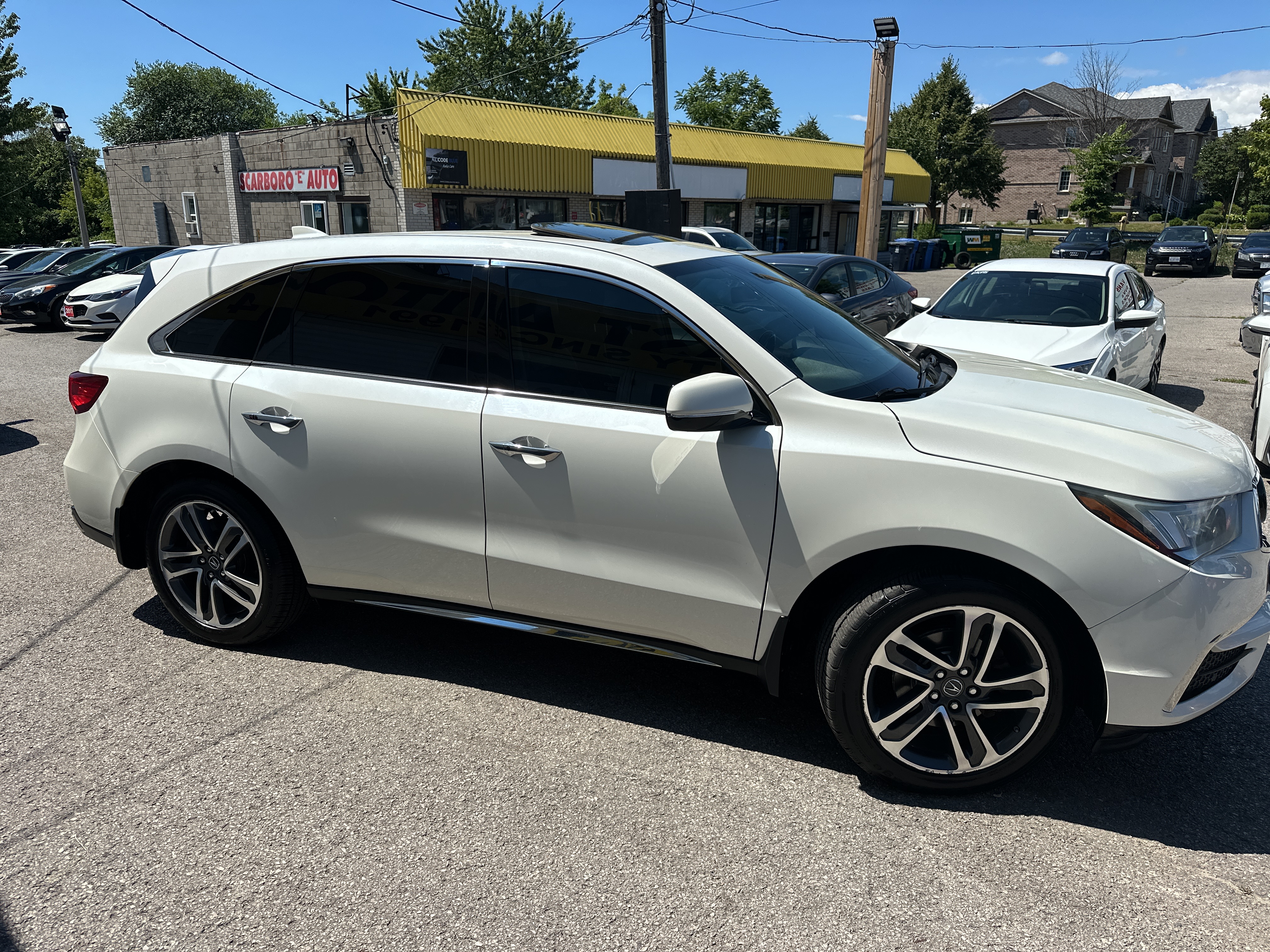 White 2017 Acura MDX SUV / Crossover All-Wheel Drive Automatic