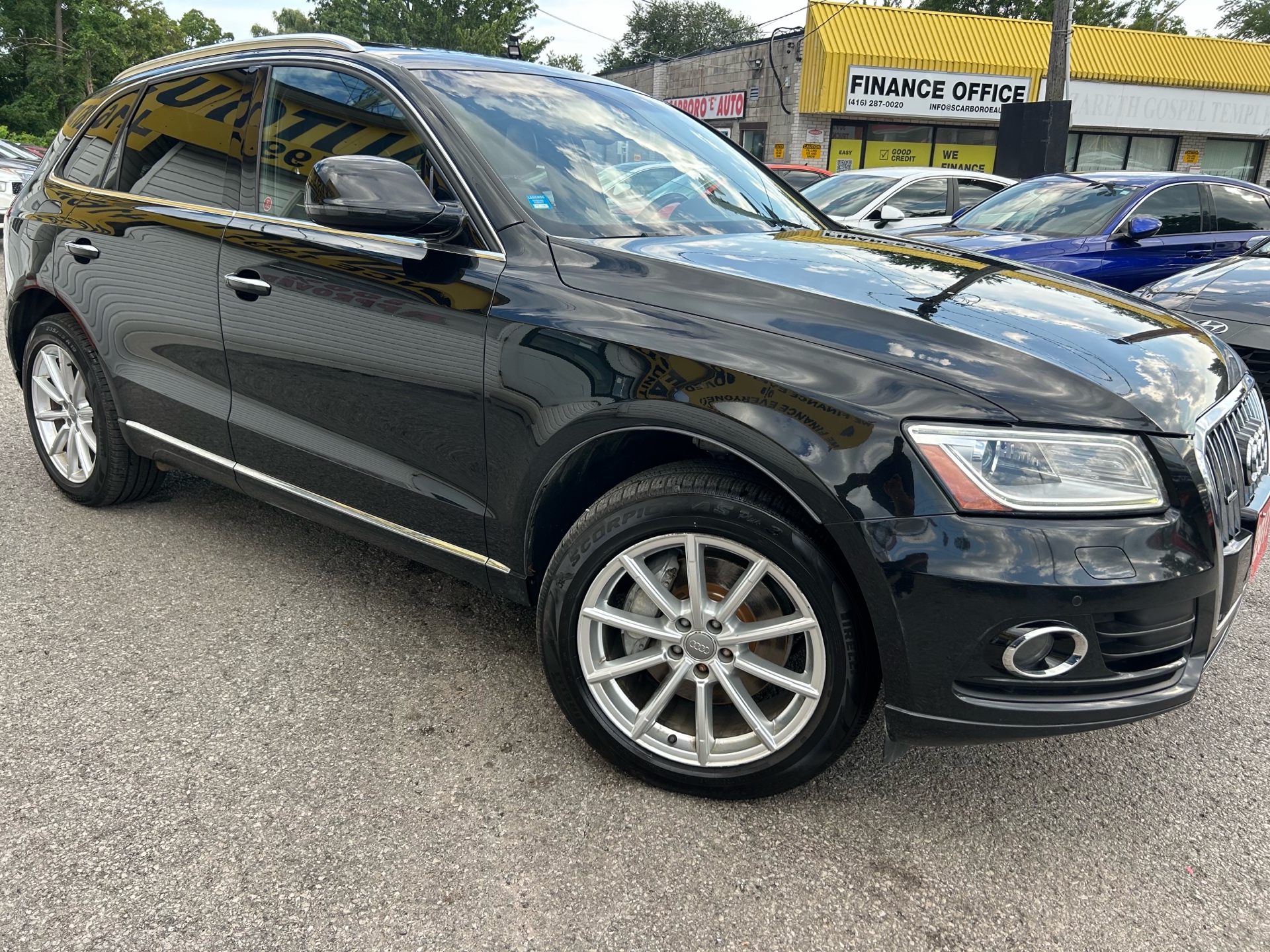 2017 Audi Q5 Technik/NAVI/CAMERA/LEATHER/ROOF/POWER & HEATED SEATS/BLUETOOTH/FOG LIGHTS/ALLOYS/ CLEAN CARFAX