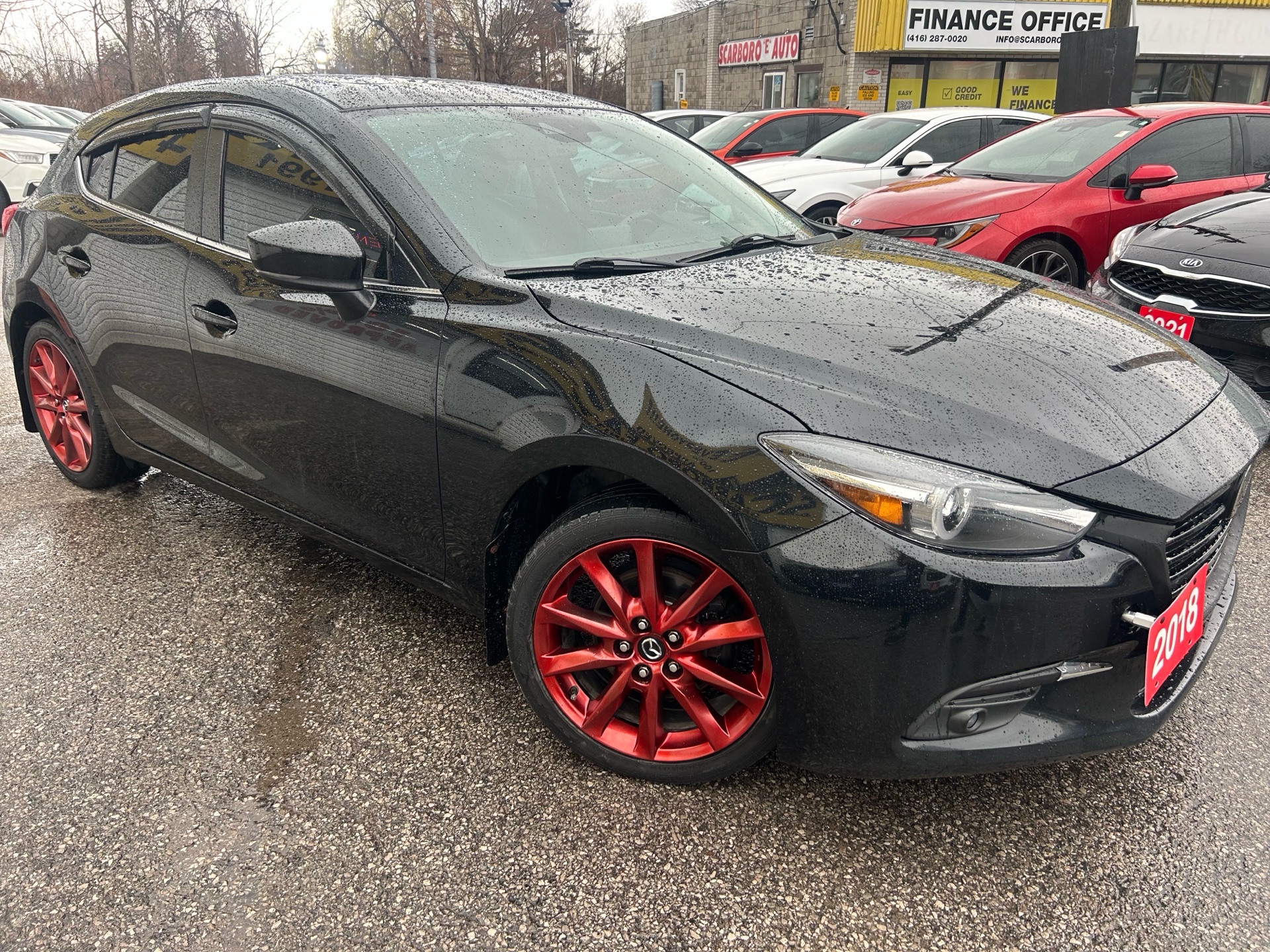 Black 2018 Mazda MAZDA3 Sedan Automatic