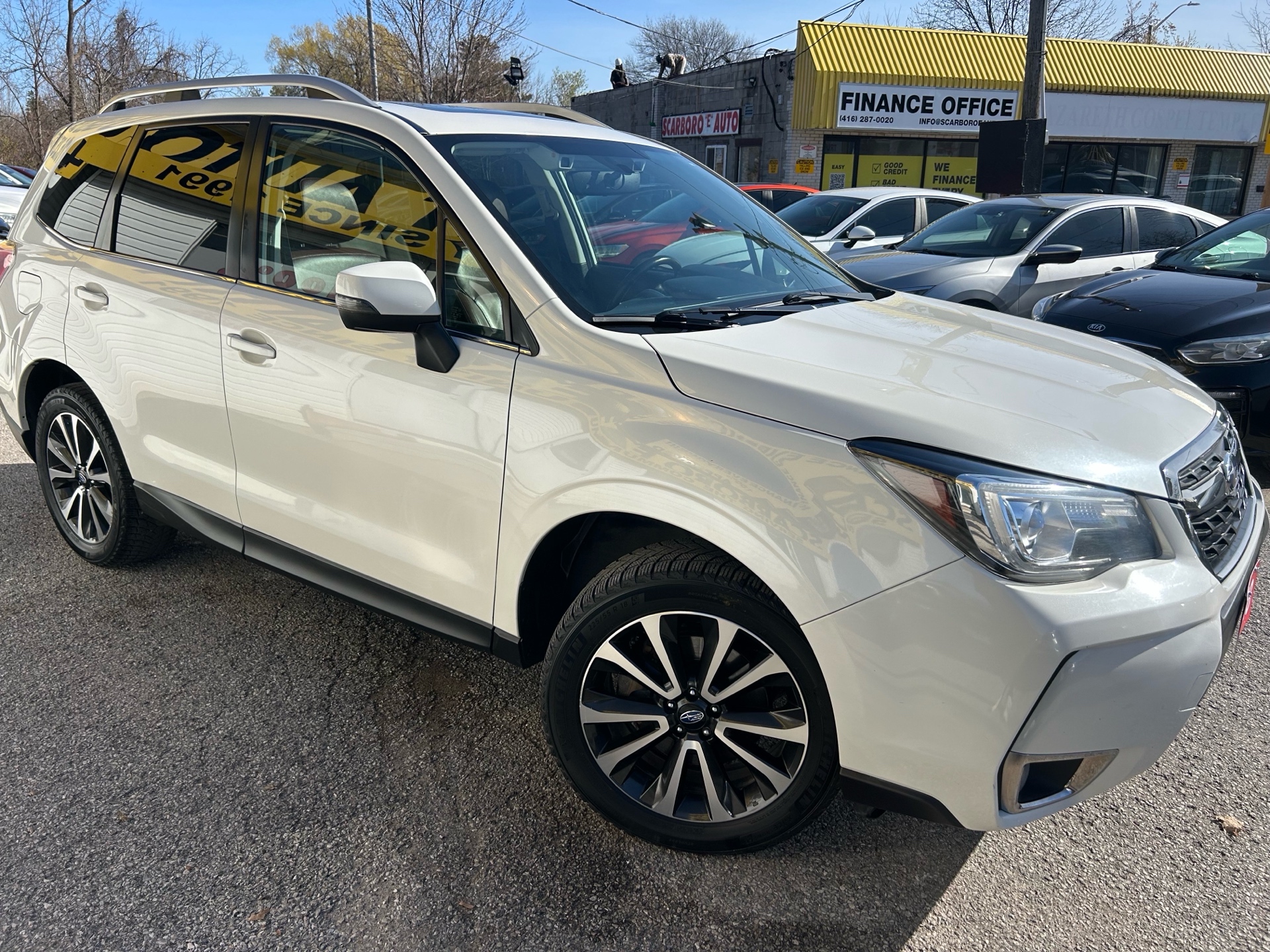2018 Subaru Forester 2.0XT Limited/w/EyeSight Pkg/AWD/NAVI/CAMERA/LEATHER/PANORAMIC ROOF/POWER SEATS/LOADED/ALLOYS...