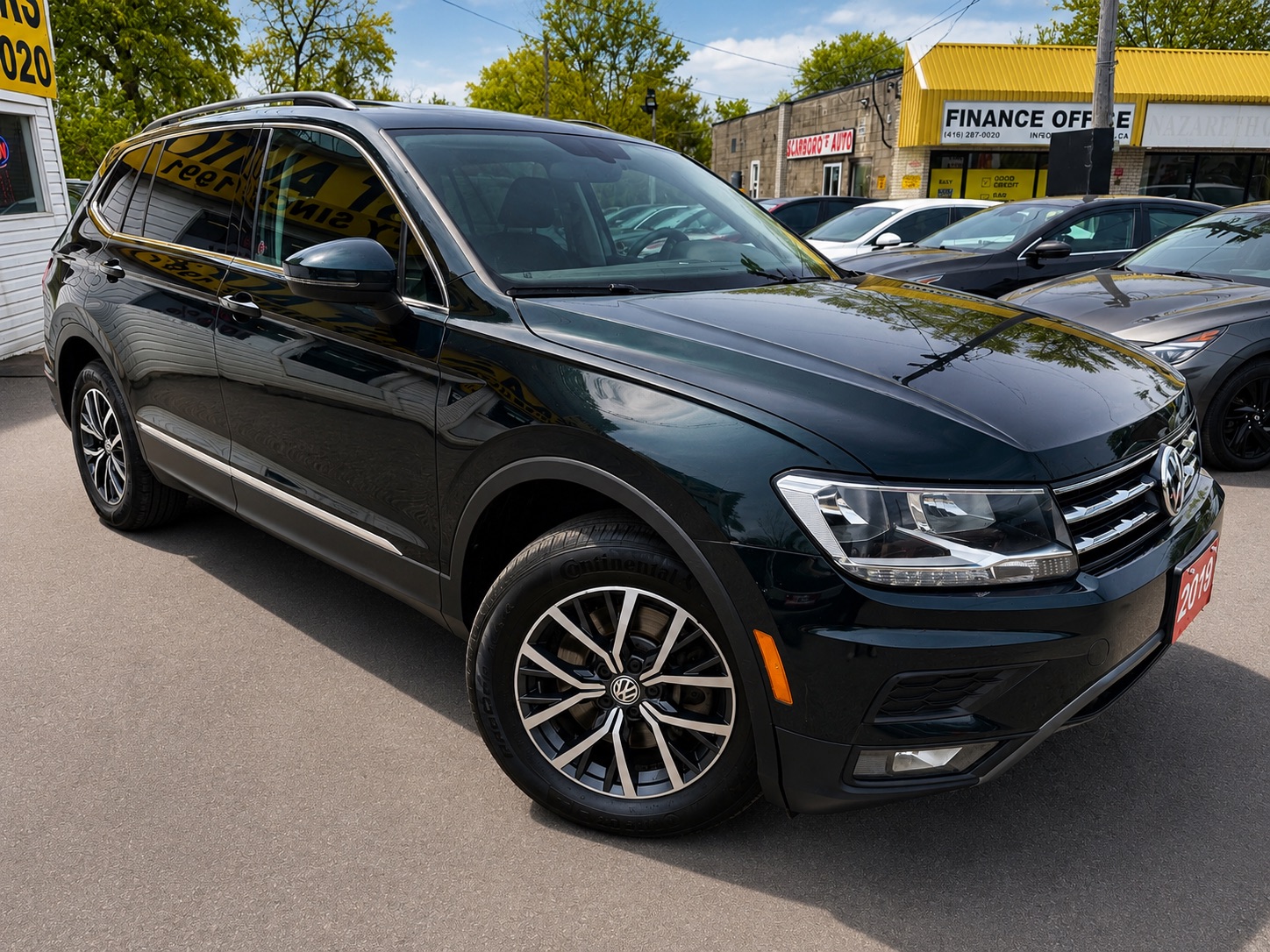 2018 Volkswagen Tiguan COMFORTLINE/4MOTION/NAVI/CAMERA/LEATHER/ROOF/7 PASS/POWER & HEATED SEATS/BLUETOOTH/LOADED/FOG LIGHTS/ALLOYS/CLEAN CRAXFAX