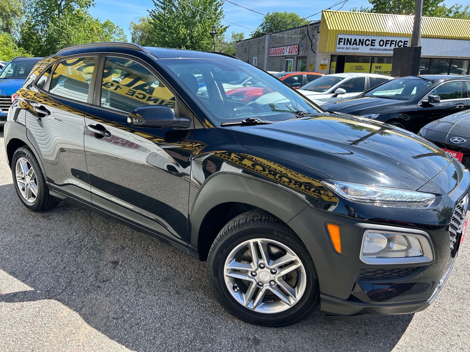 Black 2019 Hyundai Kona SUV / Crossover Automatic
