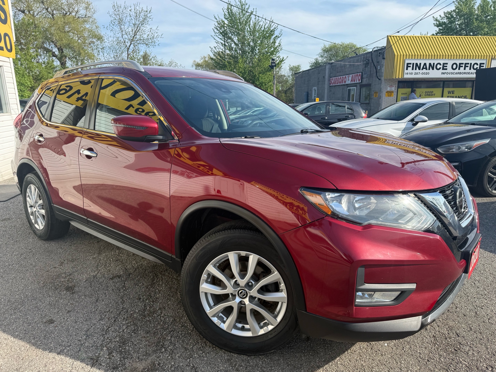 2020 Nissan Rogue SV/AWD/NAVI/CAMERA/P.SEATS/BLUETOOTH/FOG LIGHTS/ALLOYS/CLEAN CARFAX