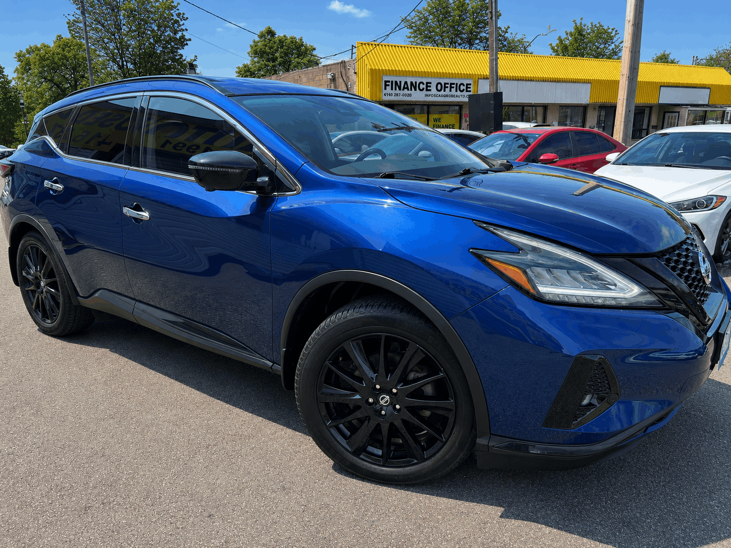 2021 Nissan Murano SL/AWD/LEATHER/ROOF/POWER&HEATED SEATS/BLUE TOOTH/FOG LIGHTS/ALLOYS/CLEAN CARFAX