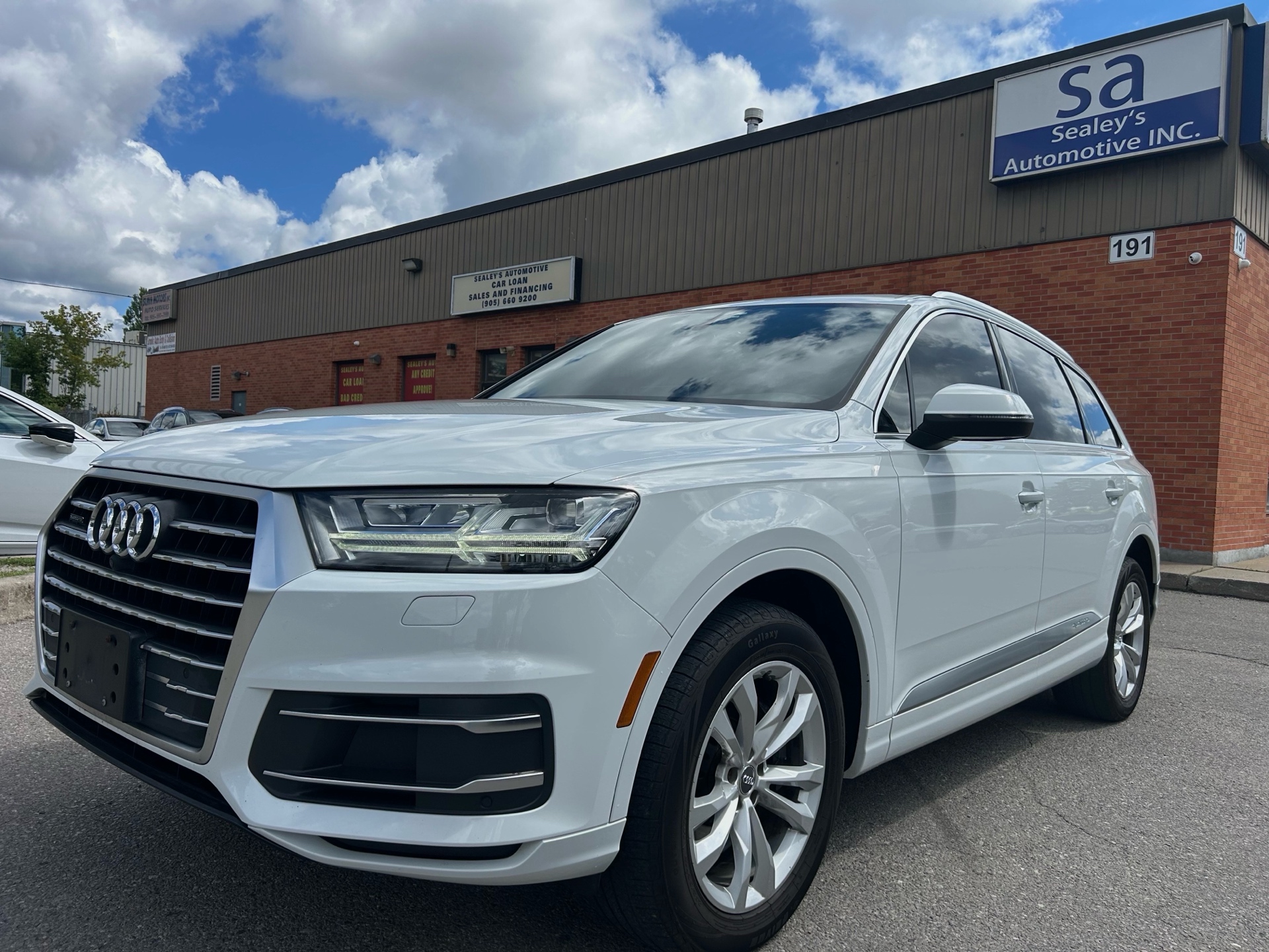 White 2018 Audi Q7 SUV / Crossover Automatic