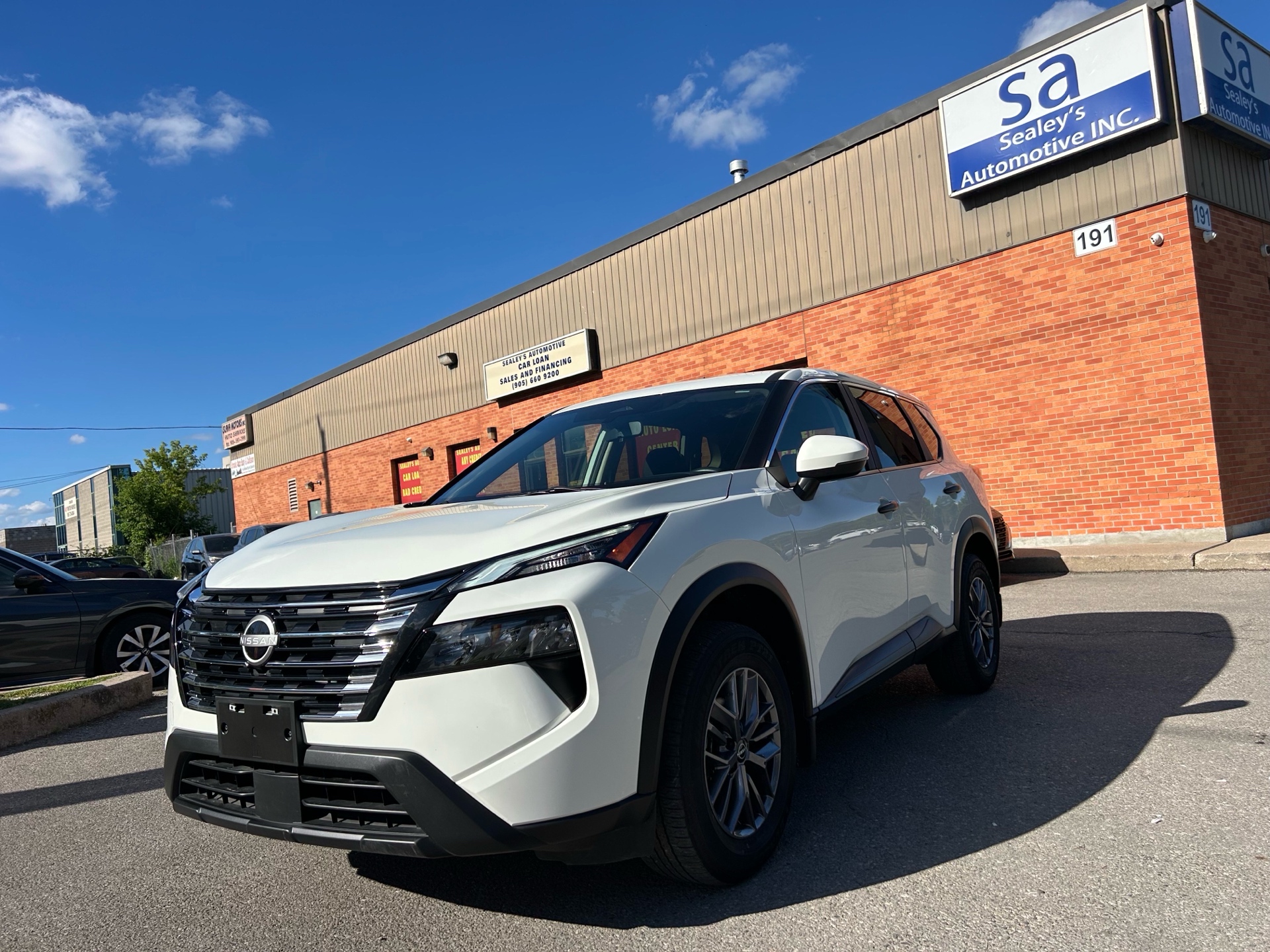 White 2024 Nissan Rogue S AWD SUV / Crossover All-Wheel Drive Automatic