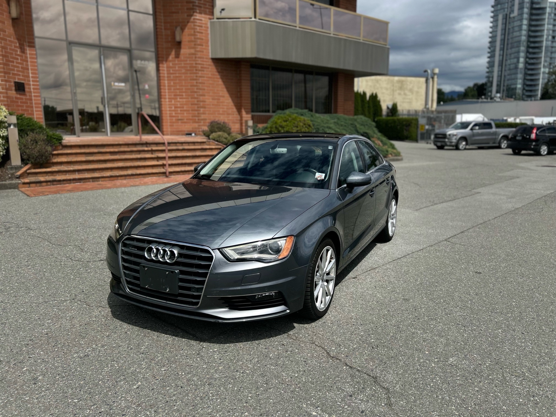 Gray 2016 Audi A3 Sedan Automatic