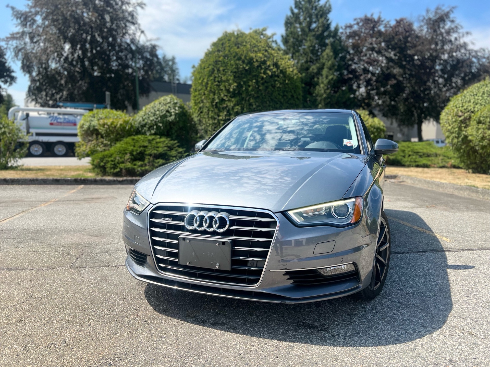 Gray 2016 Audi A3 Sedan Automatic