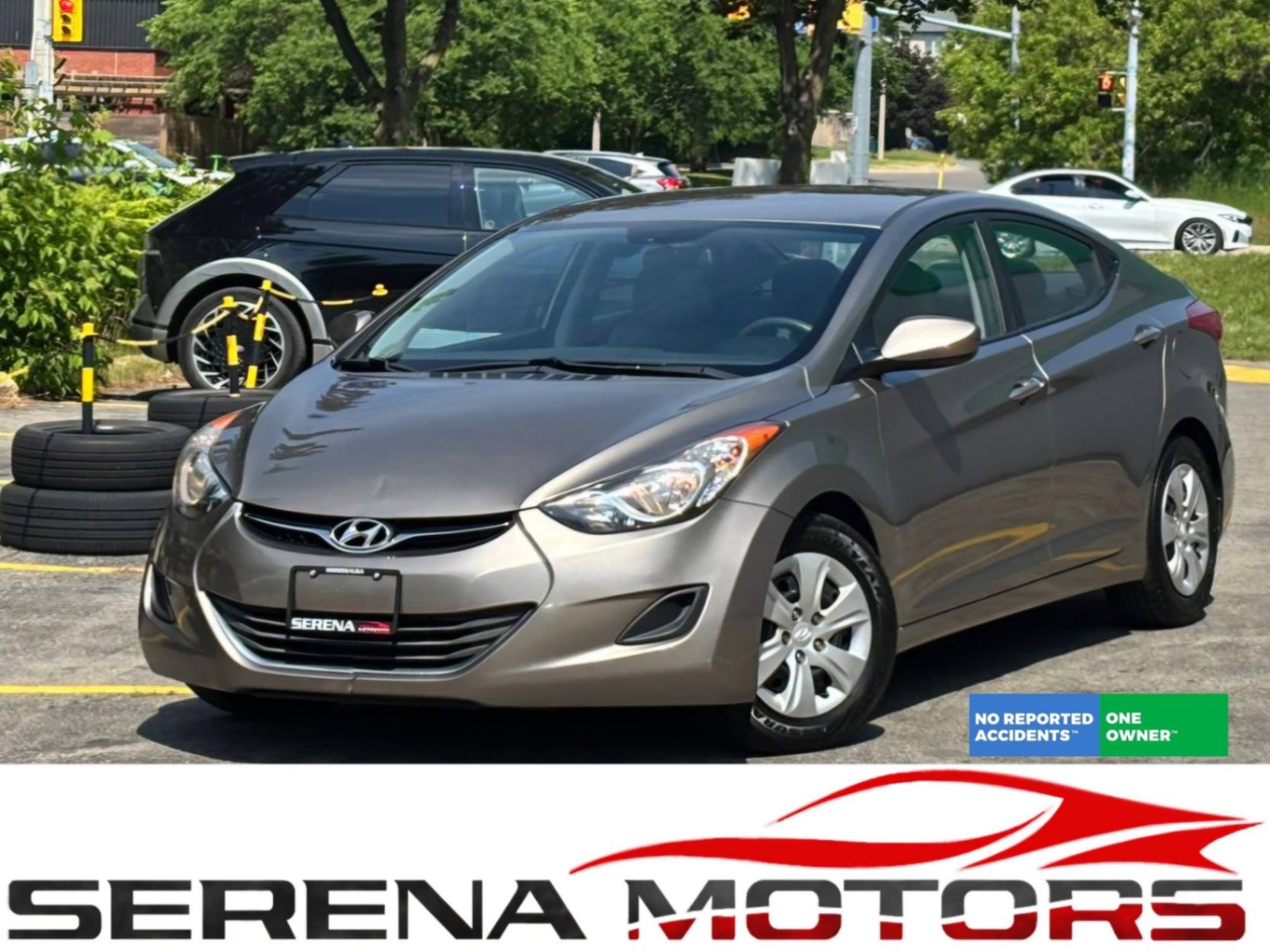 Brown 2013 Hyundai Elantra L FWD Sedan Manual