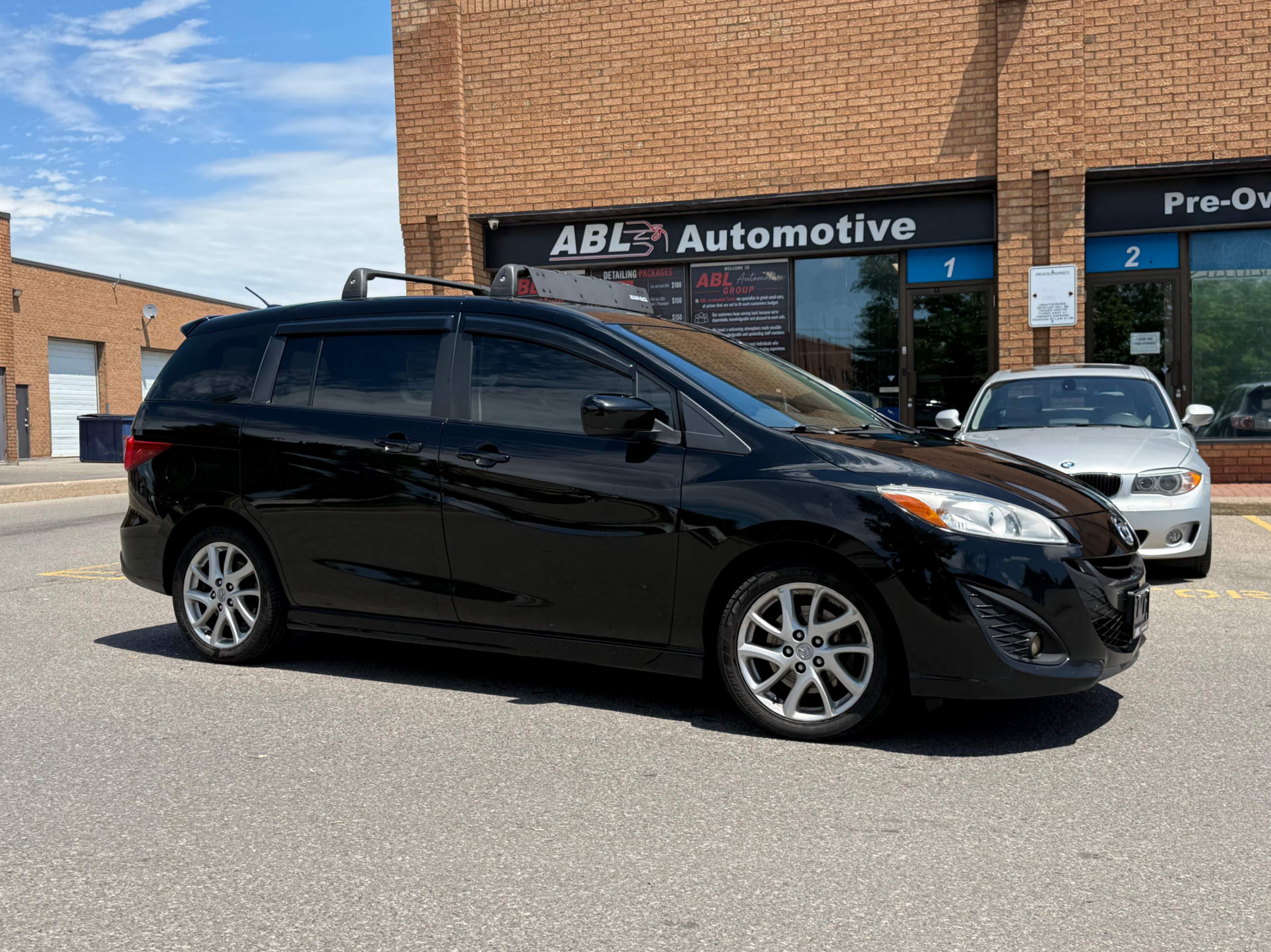 Black 2012 Mazda MAZDA5 GT Minivan Automatic