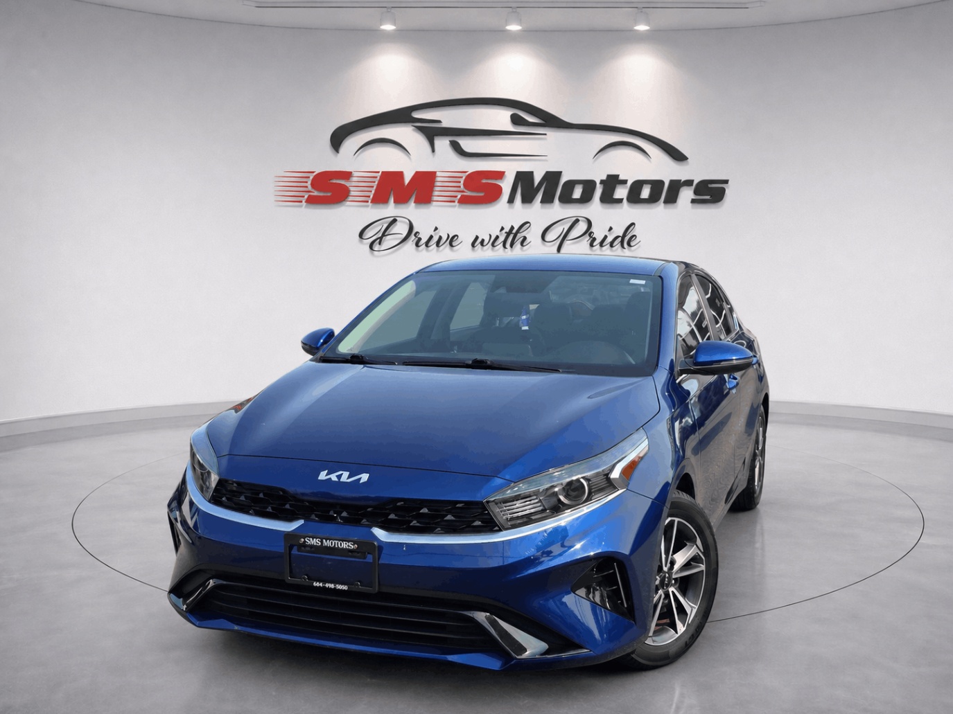 Blue 2022 Kia Forte Sedan Automatic