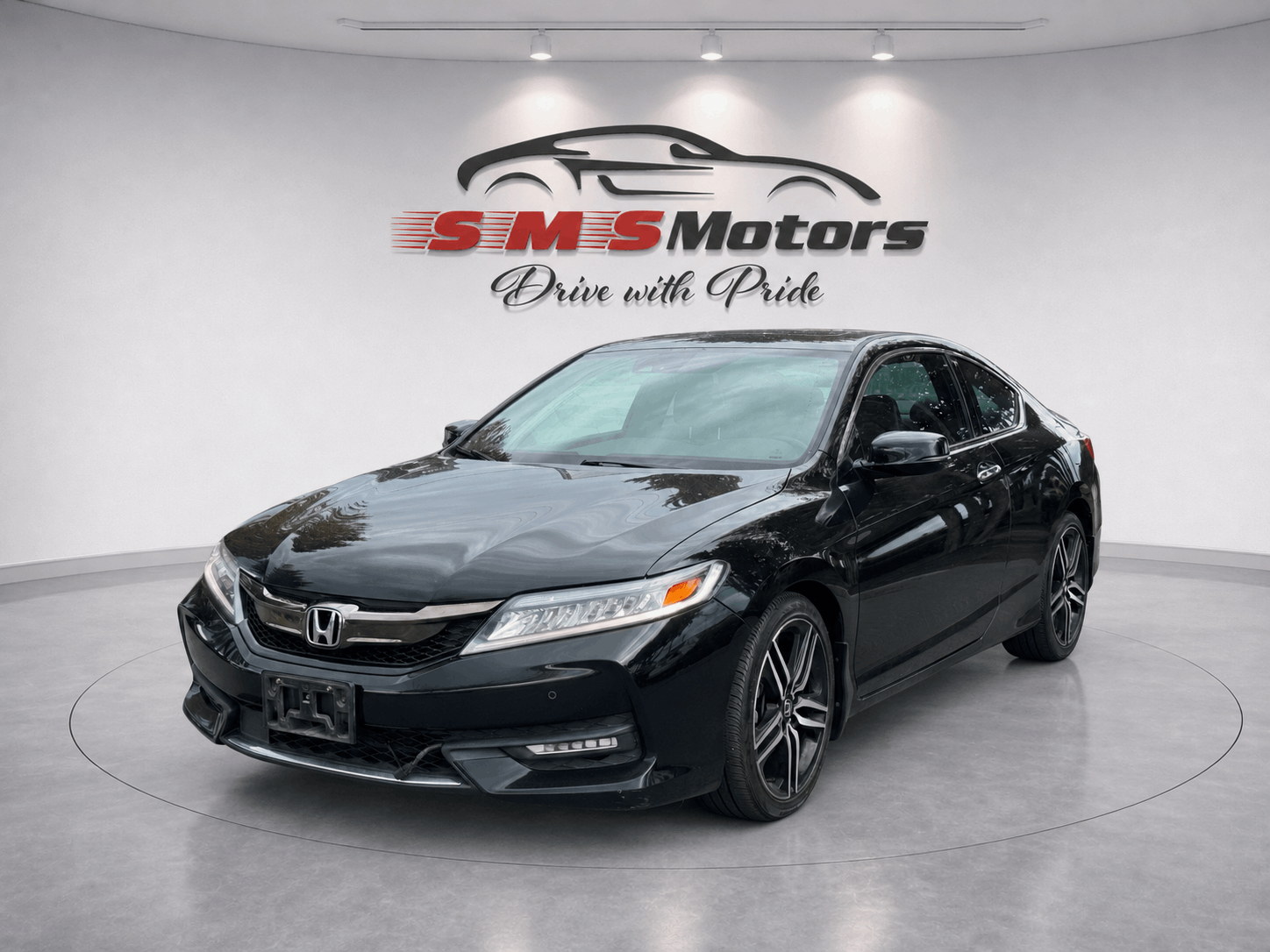 Black 2016 Honda Accord Coupe Coupe Front-Wheel Drive Automatic