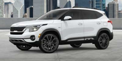 Black 2022 Kia Seltos SUV / Crossover All-Wheel Drive Automatic