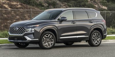 Gray 2021 Hyundai Santa Fe Hybrid SUV / Crossover Automatic