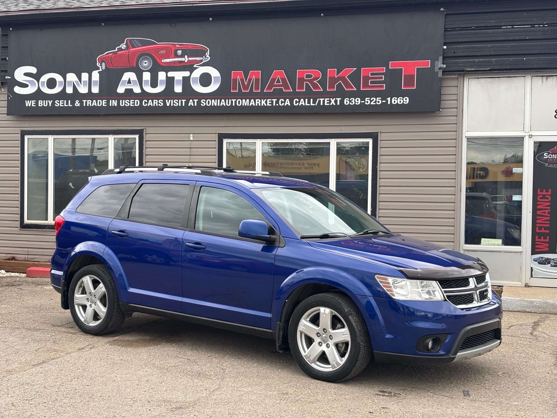 Blue 2012 Dodge Journey SXT FWD SUV / Crossover Front-Wheel Drive Automatic