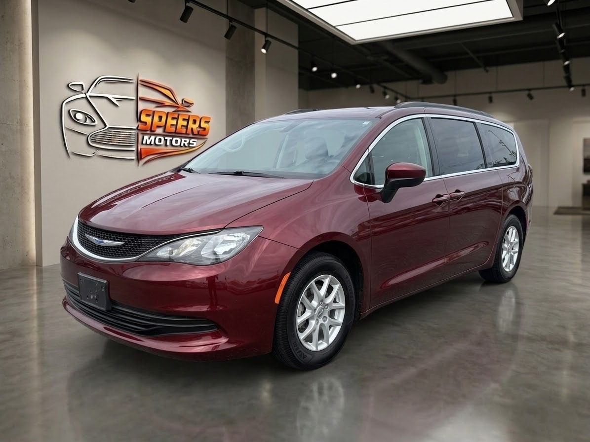 Red 2019 Chrysler Pacifica Minivan Front-Wheel Drive Automatic