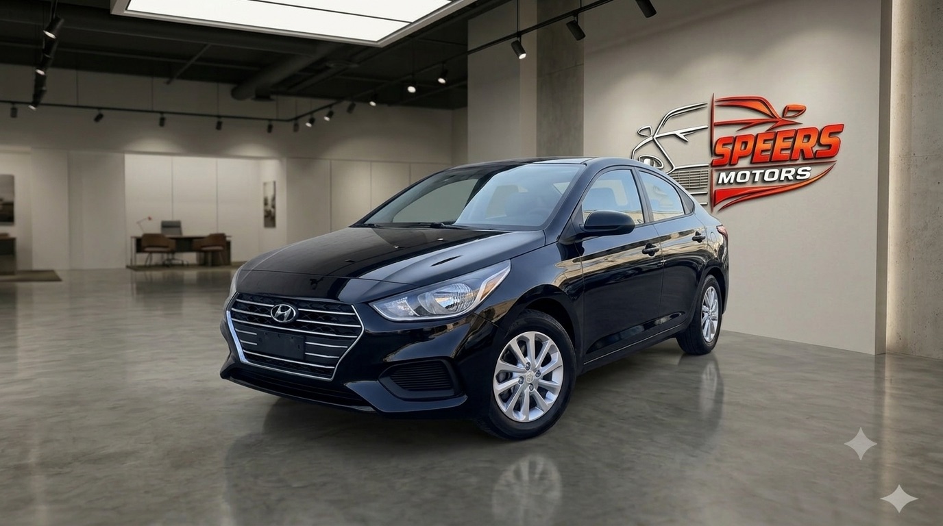 Black 2019 Hyundai Accent Sedan Automatic