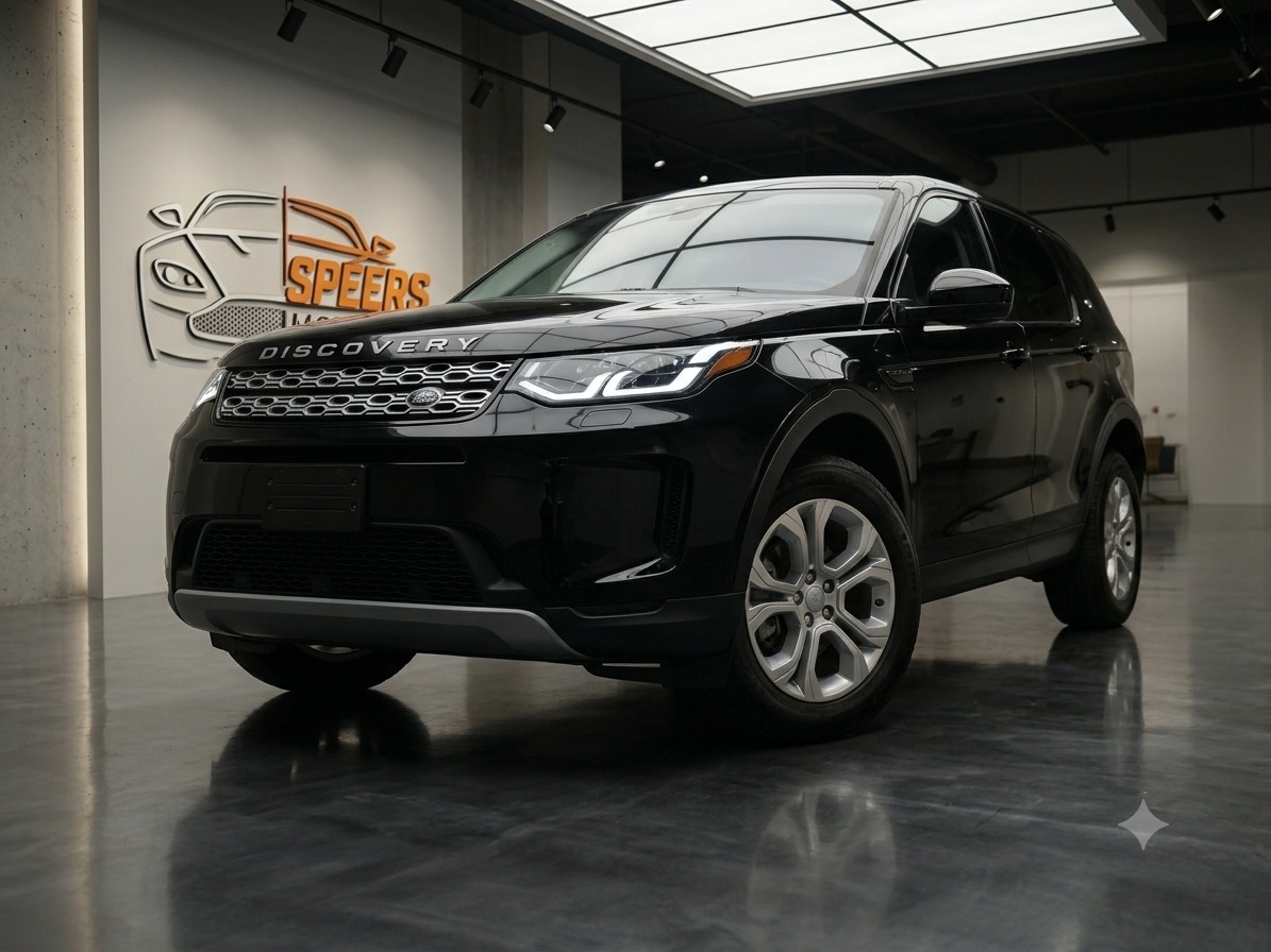 Black 2020 Land Rover Discovery Sport SUV / Crossover All-Wheel Drive Automatic