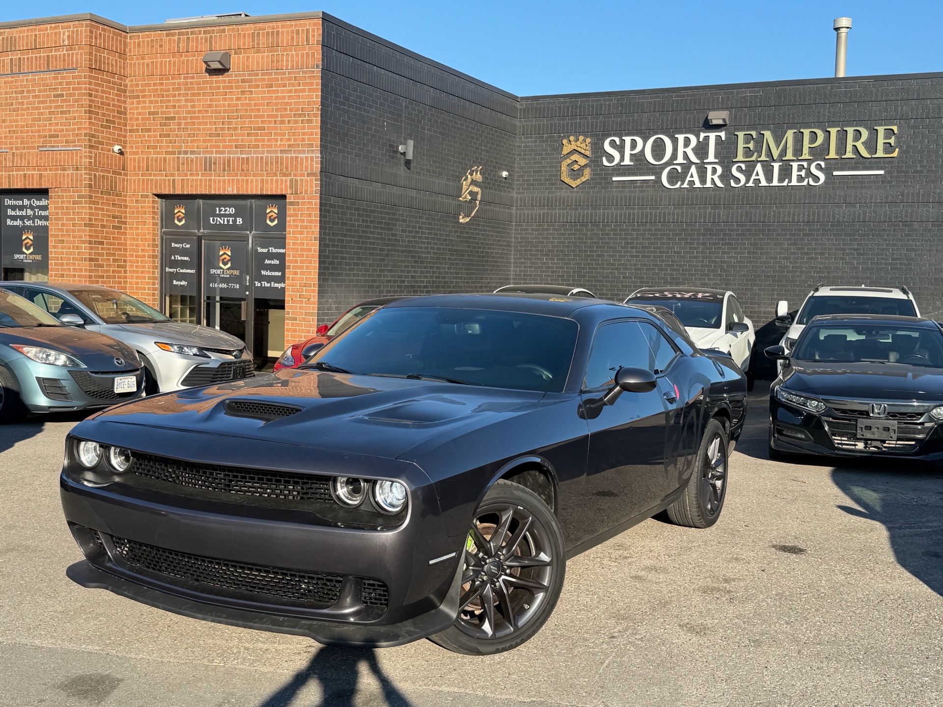 Gray 2021 Dodge Challenger Coupe All-Wheel Drive Automatic