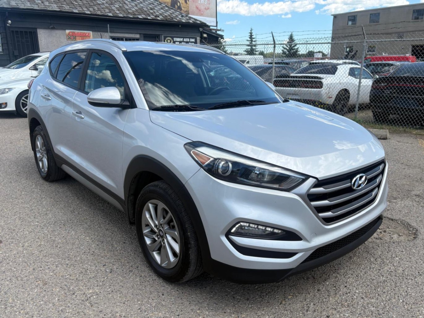 Silver 2017 Hyundai Tucson SUV / Crossover Automatic