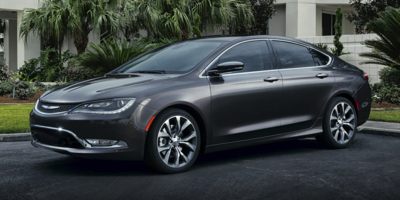 Gray 2015 Chrysler 200 Sedan Front-Wheel Drive Automatic