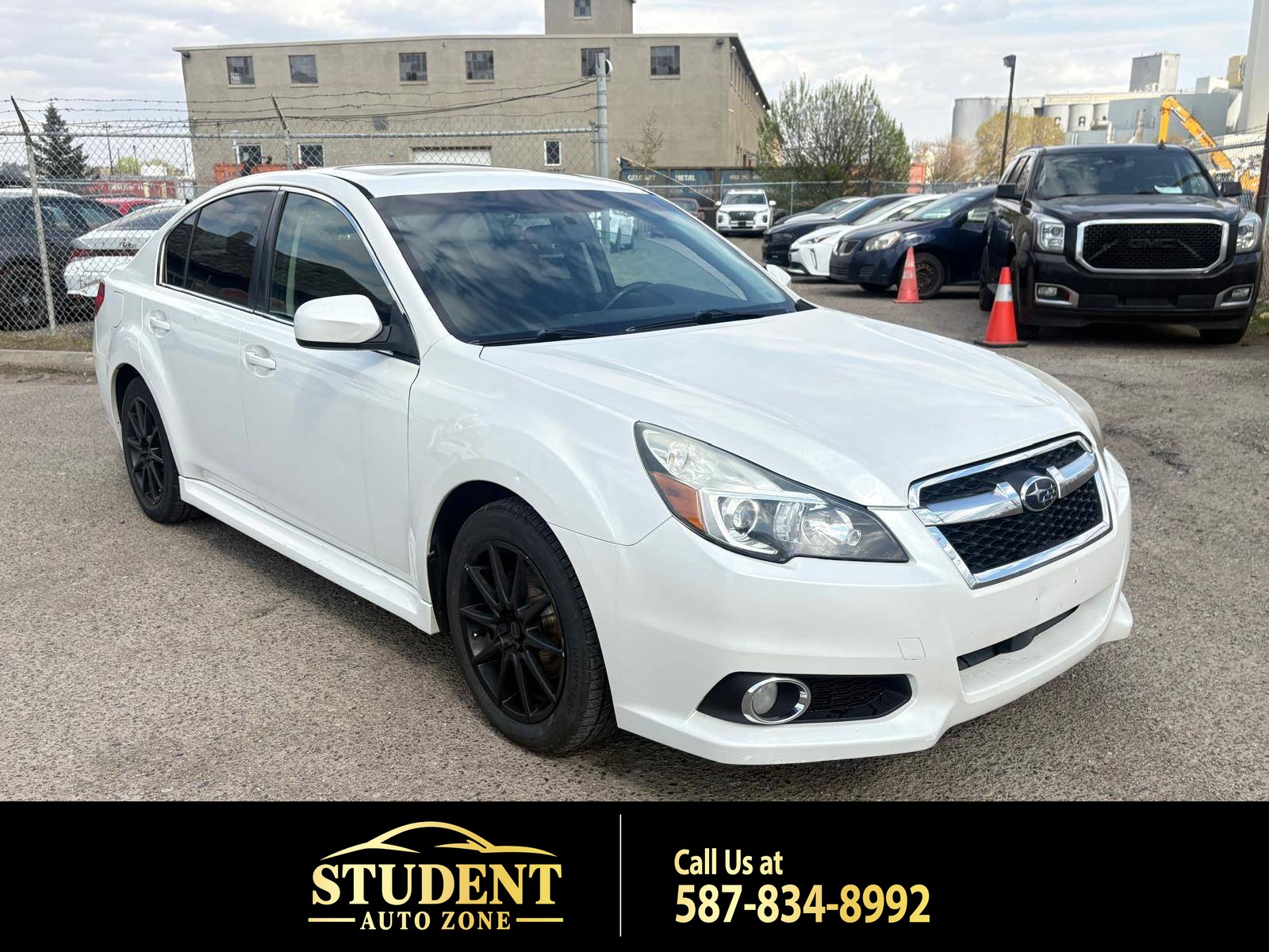 White 2014 Subaru Legacy Sedan Automatic