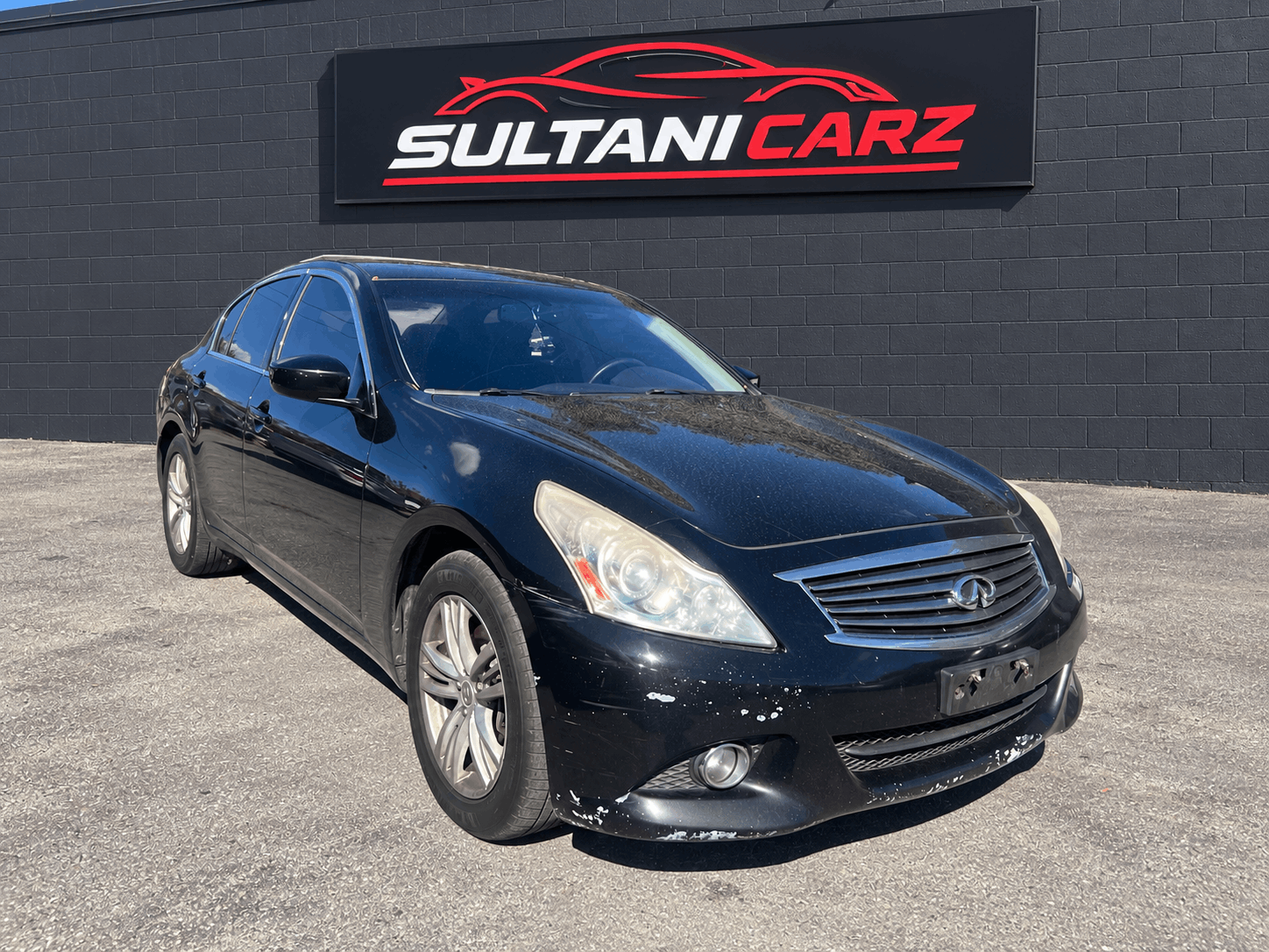 Black 2010 INFINITI G37 Sedan All-Wheel Drive Automatic