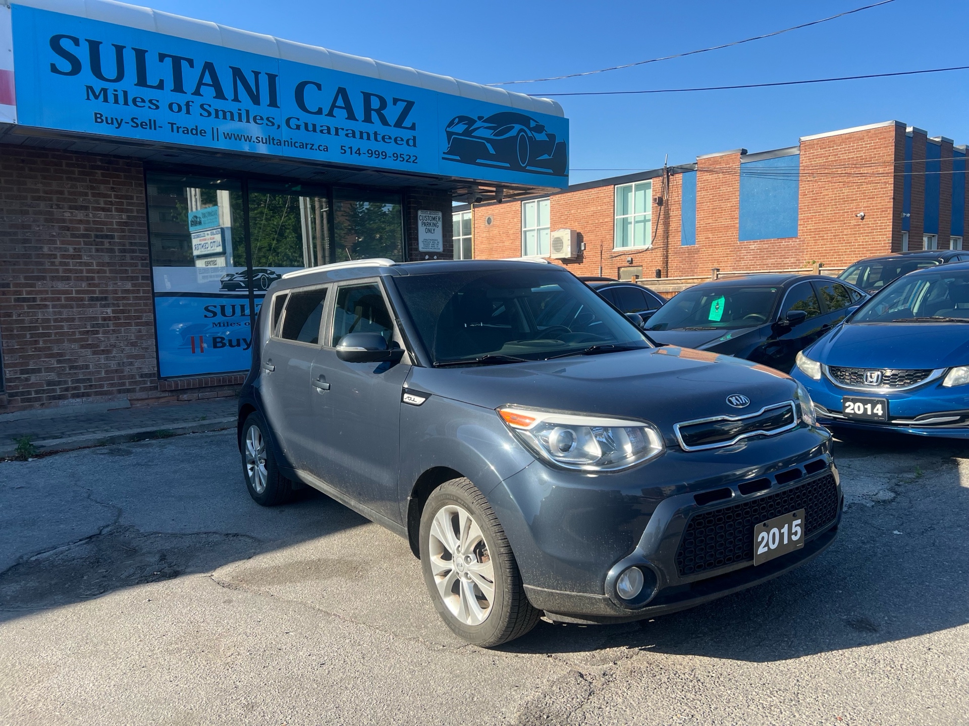 Blue 2015 Kia Soul ! Wagon Front-Wheel Drive Automatic