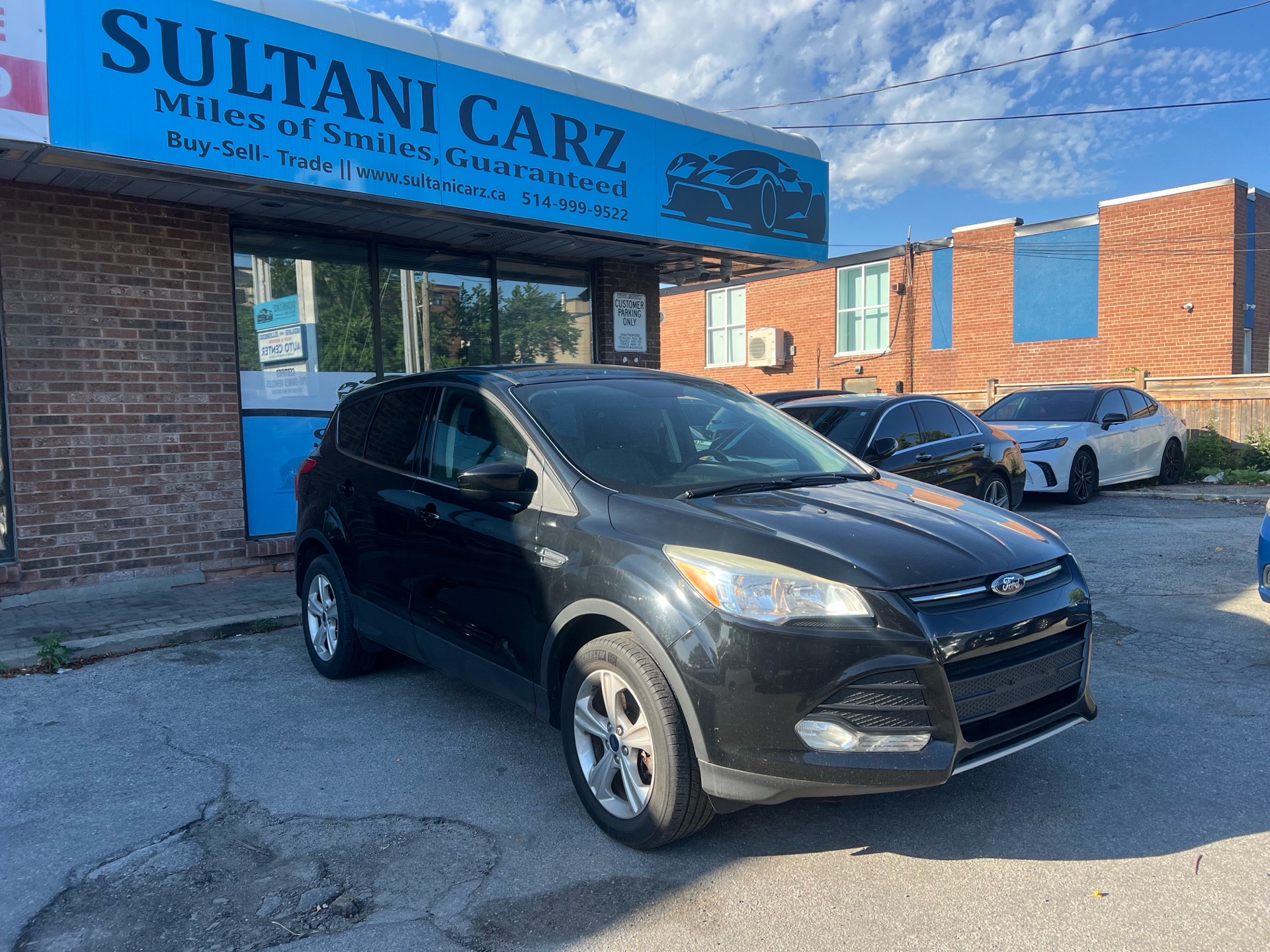 Black 2016 Ford Escape SE AWD SUV / Crossover All-Wheel Drive Automatic