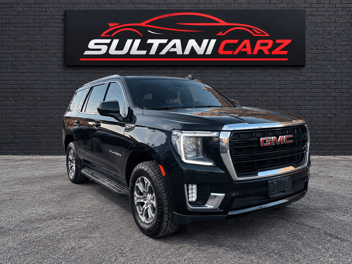 Black 2021 GMC Yukon SUV / Crossover Four-Wheel Drive Automatic