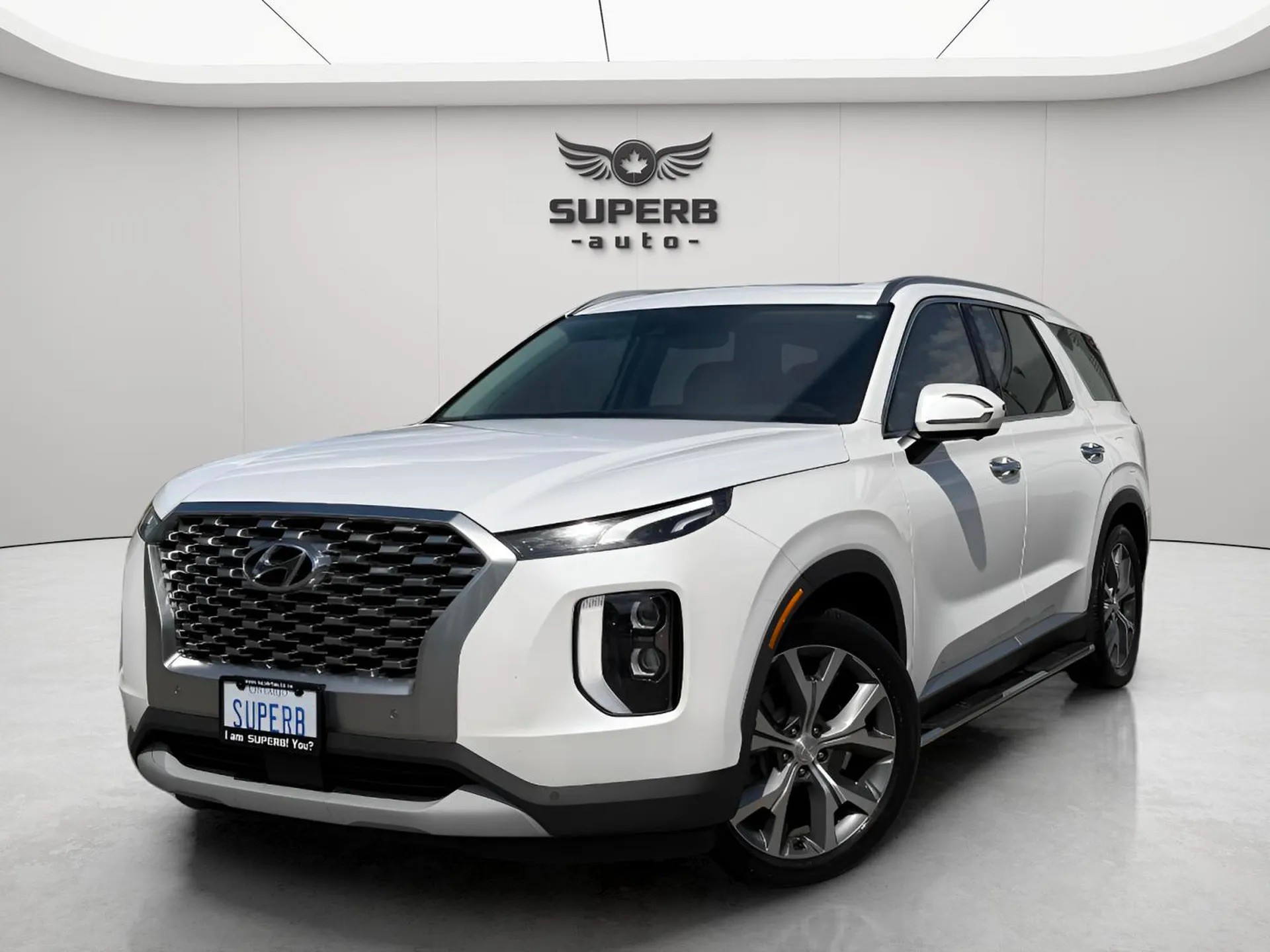 White 2022 Hyundai Palisade Luxury AWD SUV / Crossover Automatic