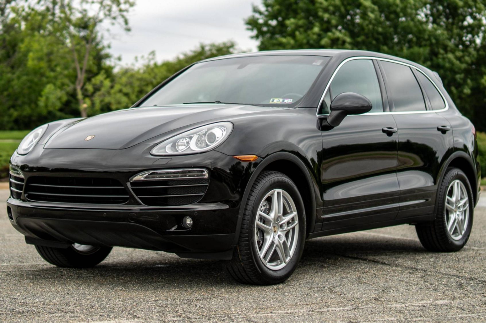 Black 2012 Porsche Cayenne SUV / Crossover All-Wheel Drive Automatic