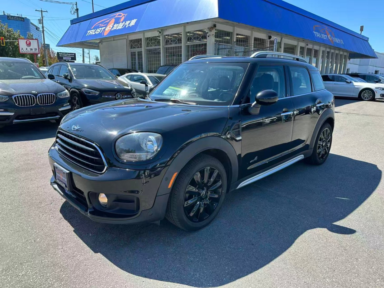 Black 2018 MINI Countryman SUV / Crossover All-Wheel Drive Automatic