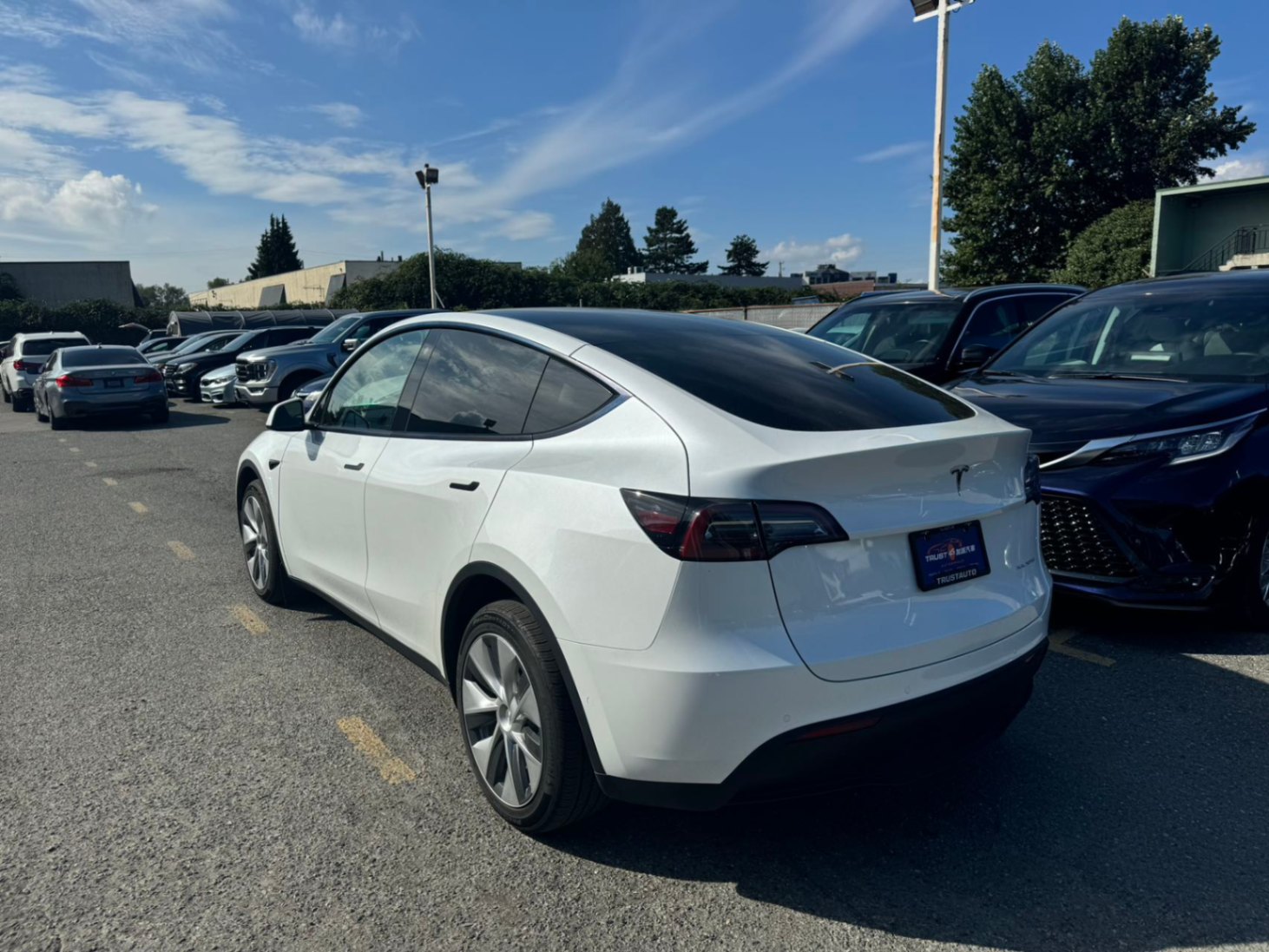 2022 Tesla Model Y Long Range AWD/Free Accident/Local Car, 温哥华, 全款车