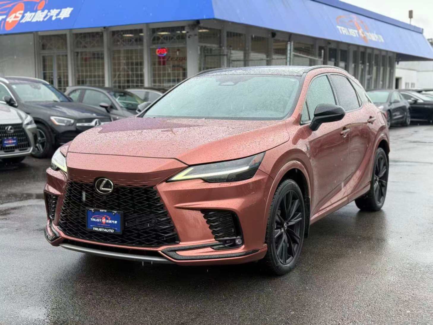 Orange 2023 Lexus RX Hybrid SUV / Crossover Automatic